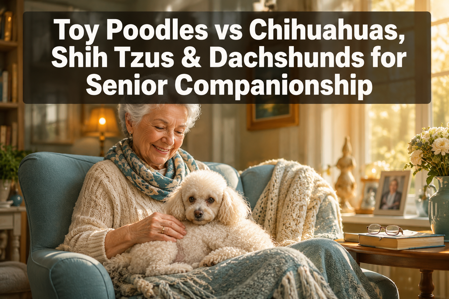 Professional () hero image featuring 'Toy Poodles vs Chihuahuas, Shih Tzus & Dachshunds for Senior Companionship' in extra