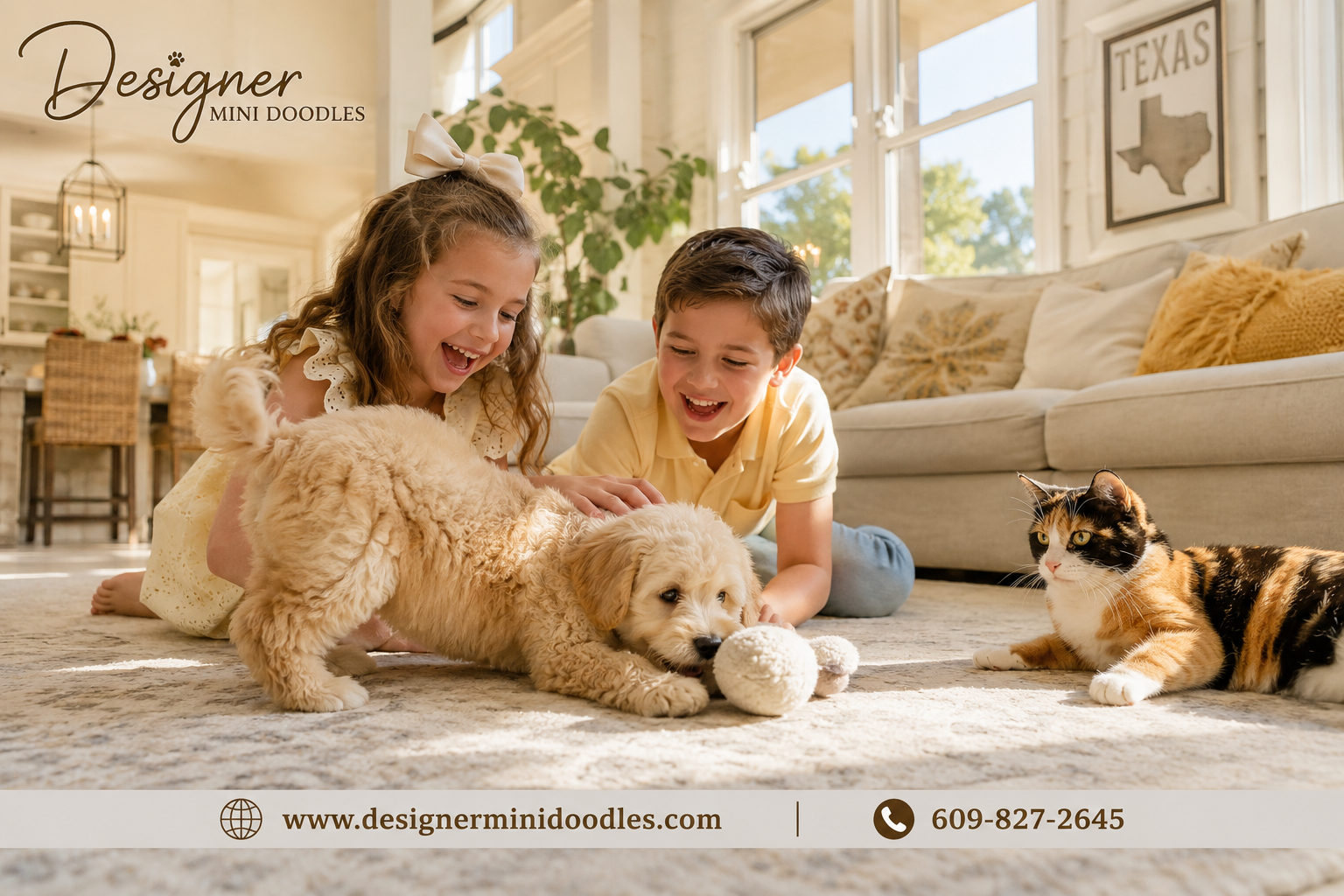 Are Micro Goldendoodles Good With Kids and Other Pets?