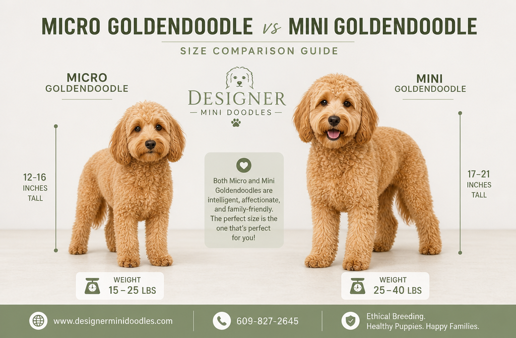 Micro Goldendoodle vs Mini Goldendoodle: What's the Difference?
