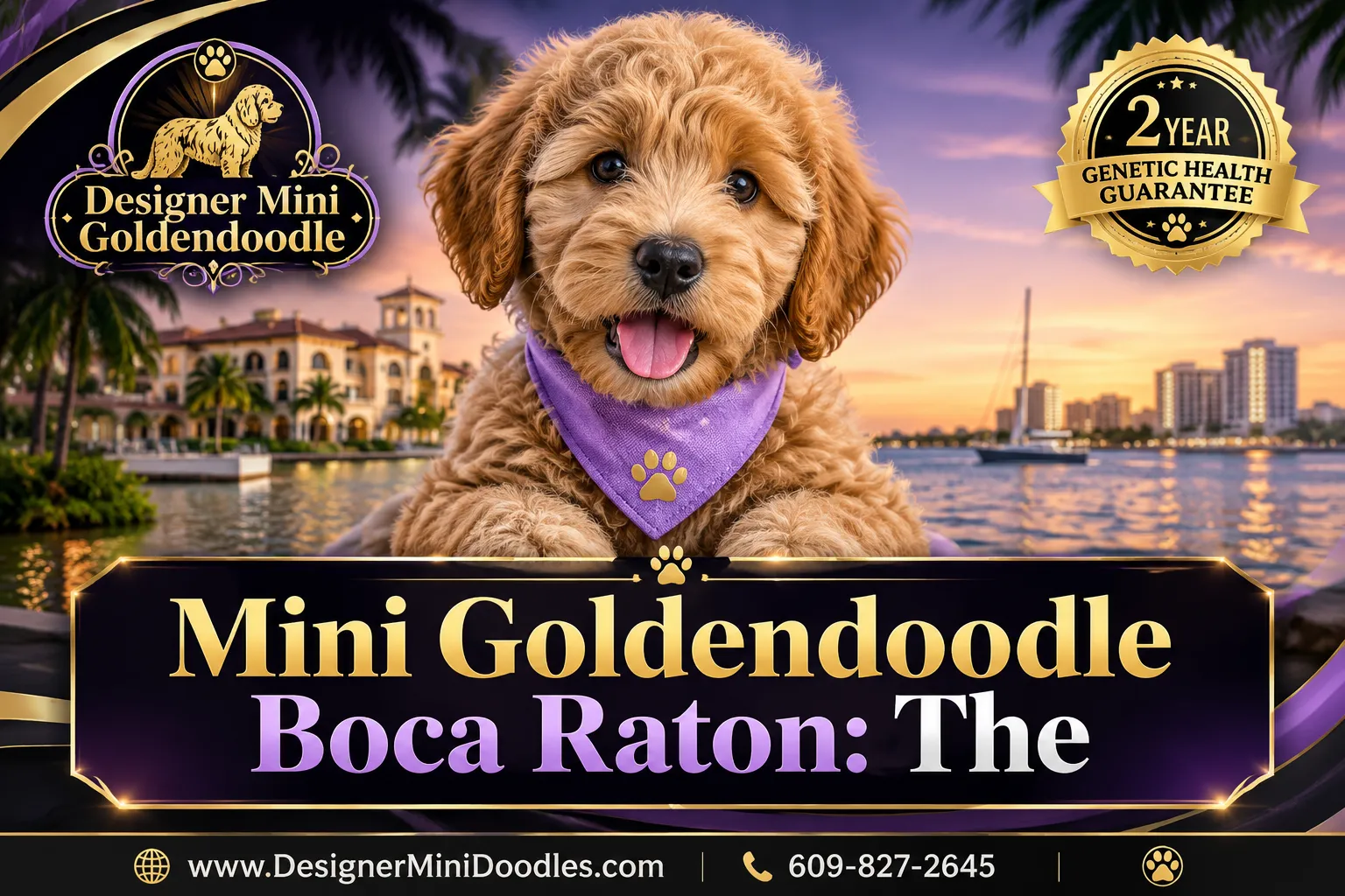 mini goldendoodle Boca Raton