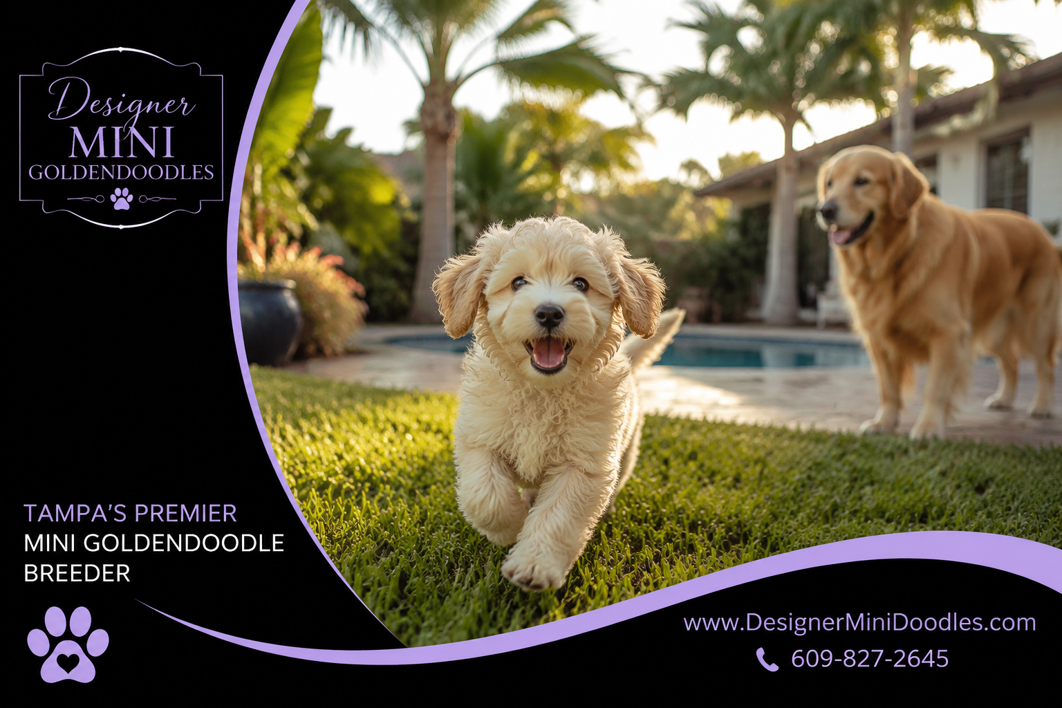 mini golden doodle Tampa