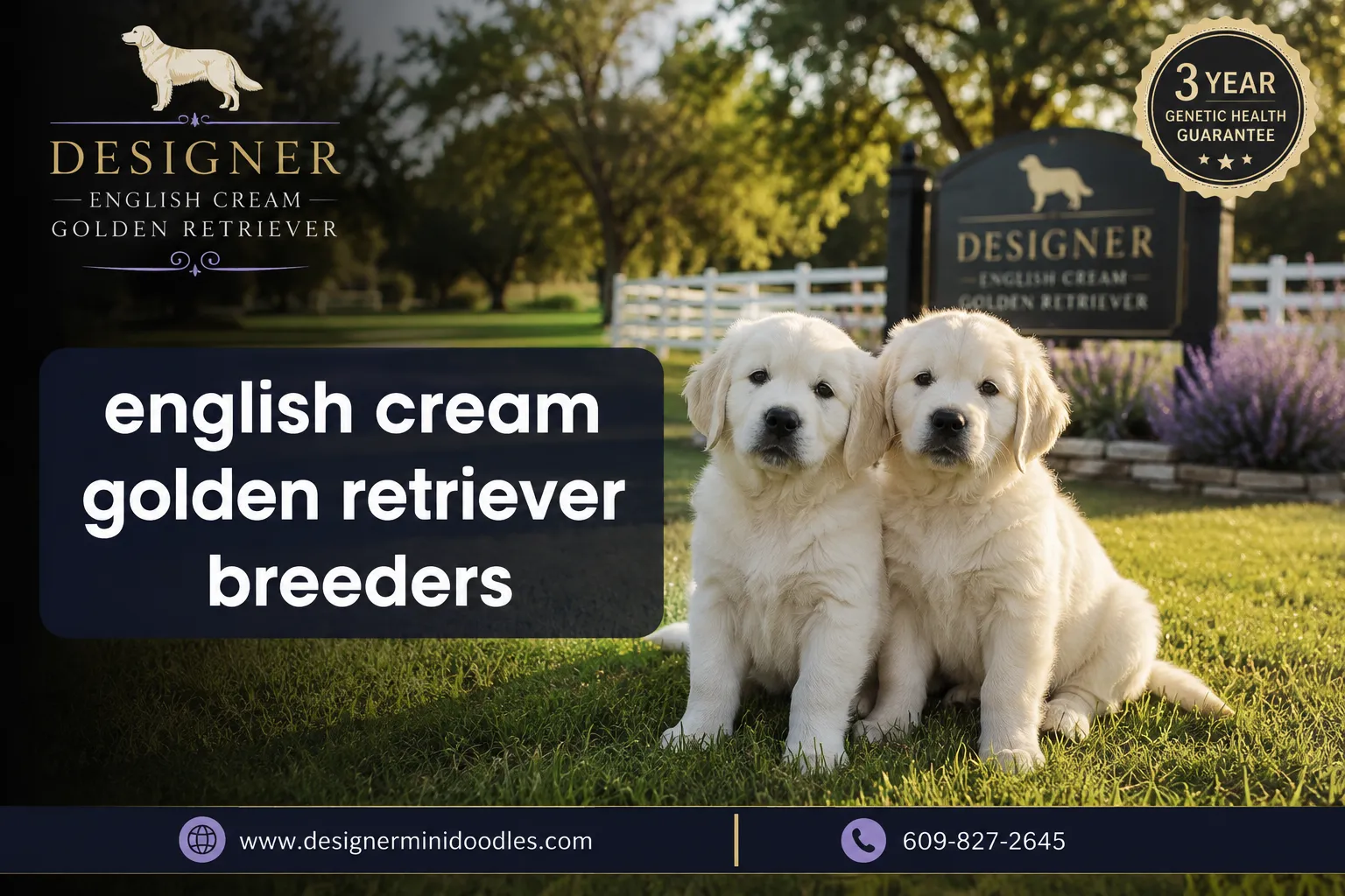 english cream golden retriever breeders Dallas