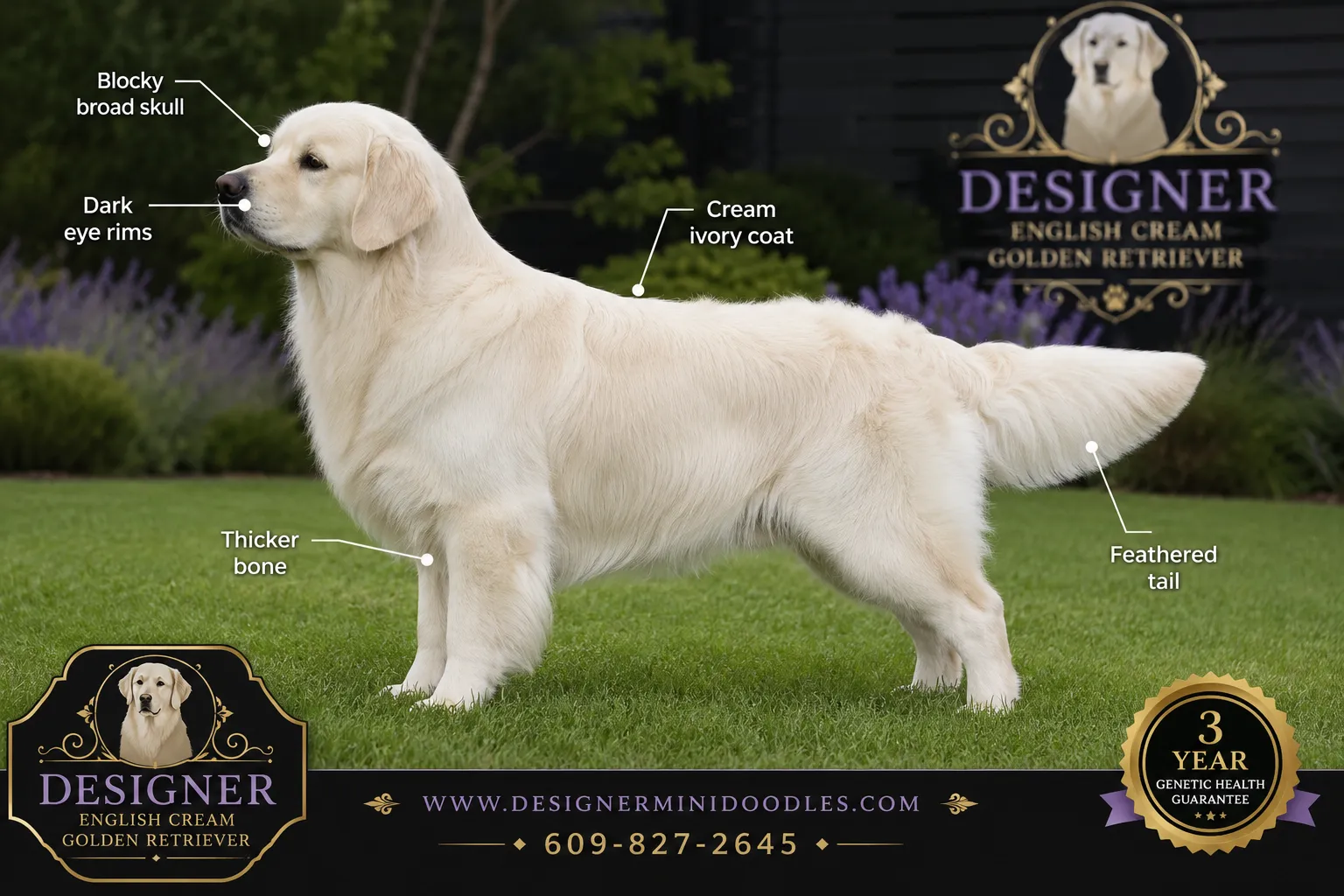 english cream golden retriever breeders Dallas