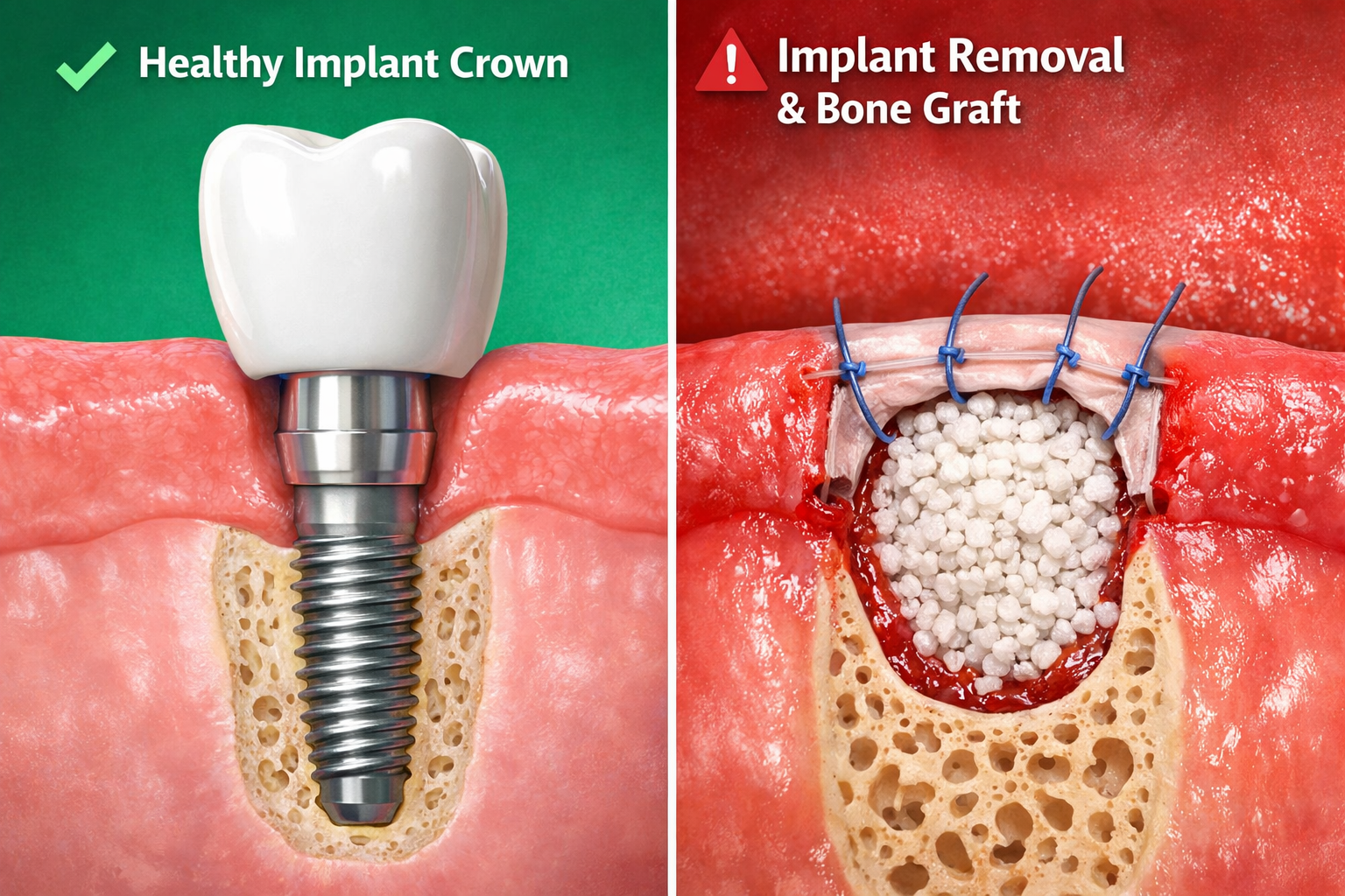 Can Dental Implant Crown Be Replaced Without Removing Post? | Dallas
