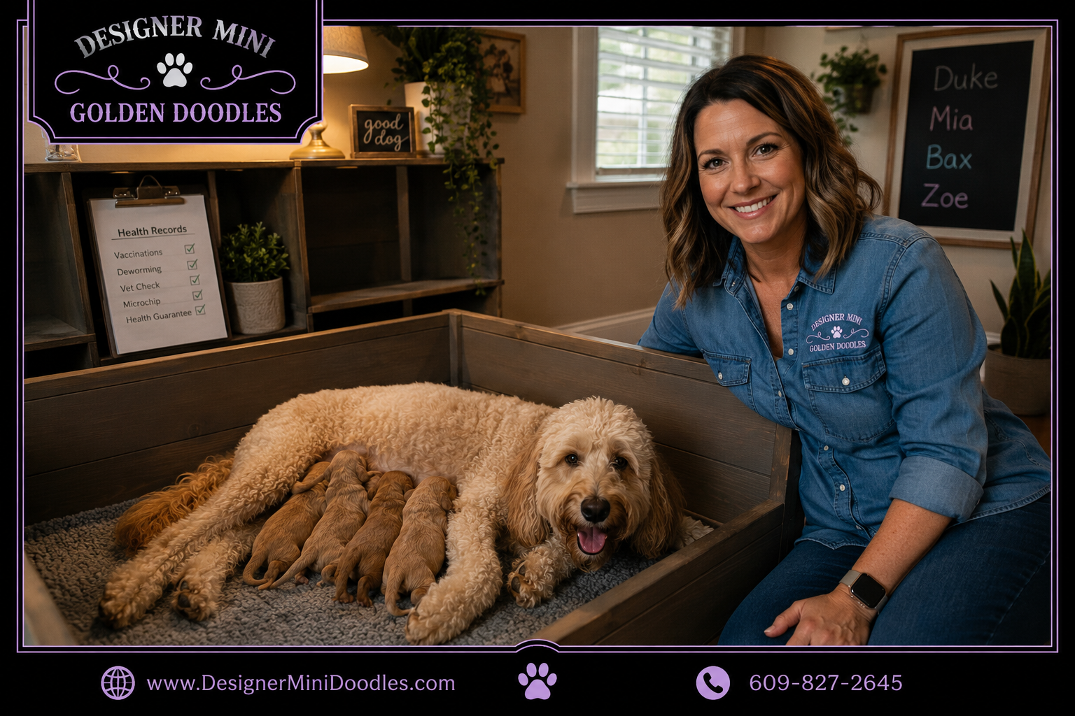 mini golden doodle breeders