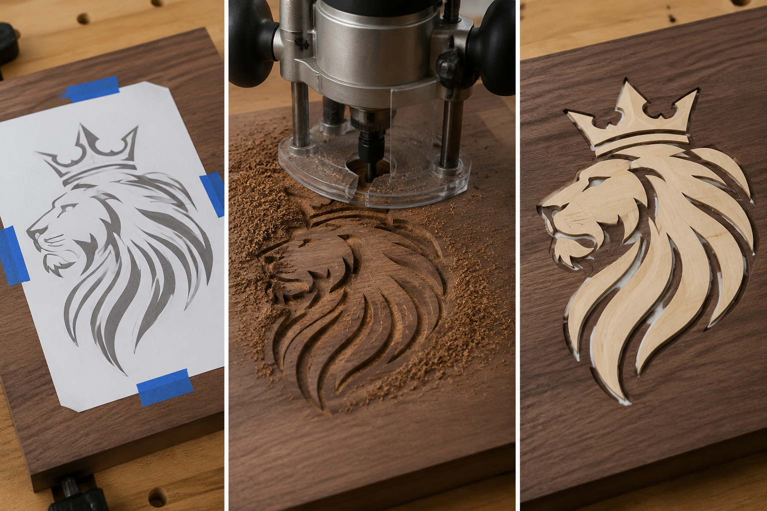 Step-by-Step Router Inlay Process: From Template to Finish