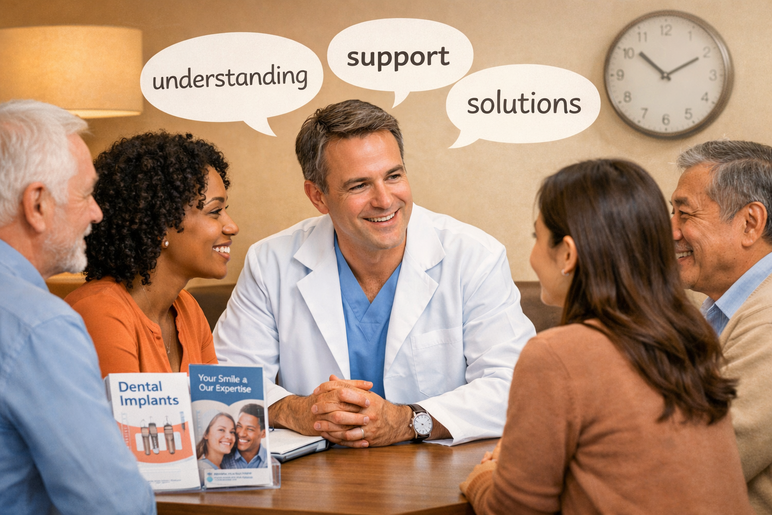 Fear of dental implants