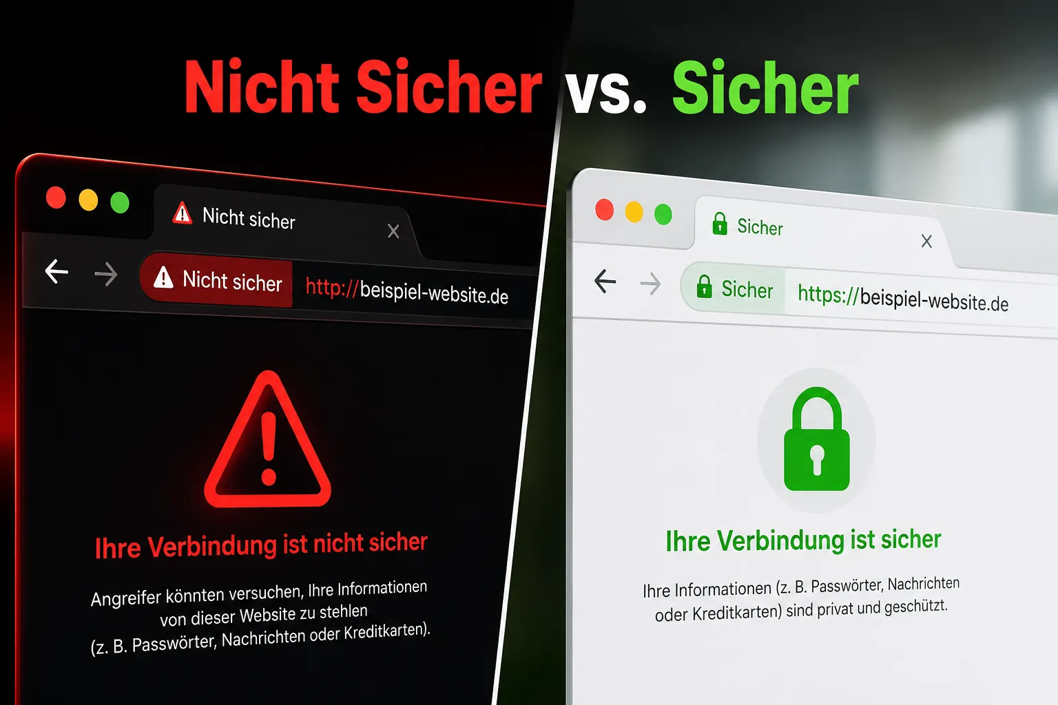 Wie behebe ich die „HTTPS nicht sicher"-Warnung in WordPress?