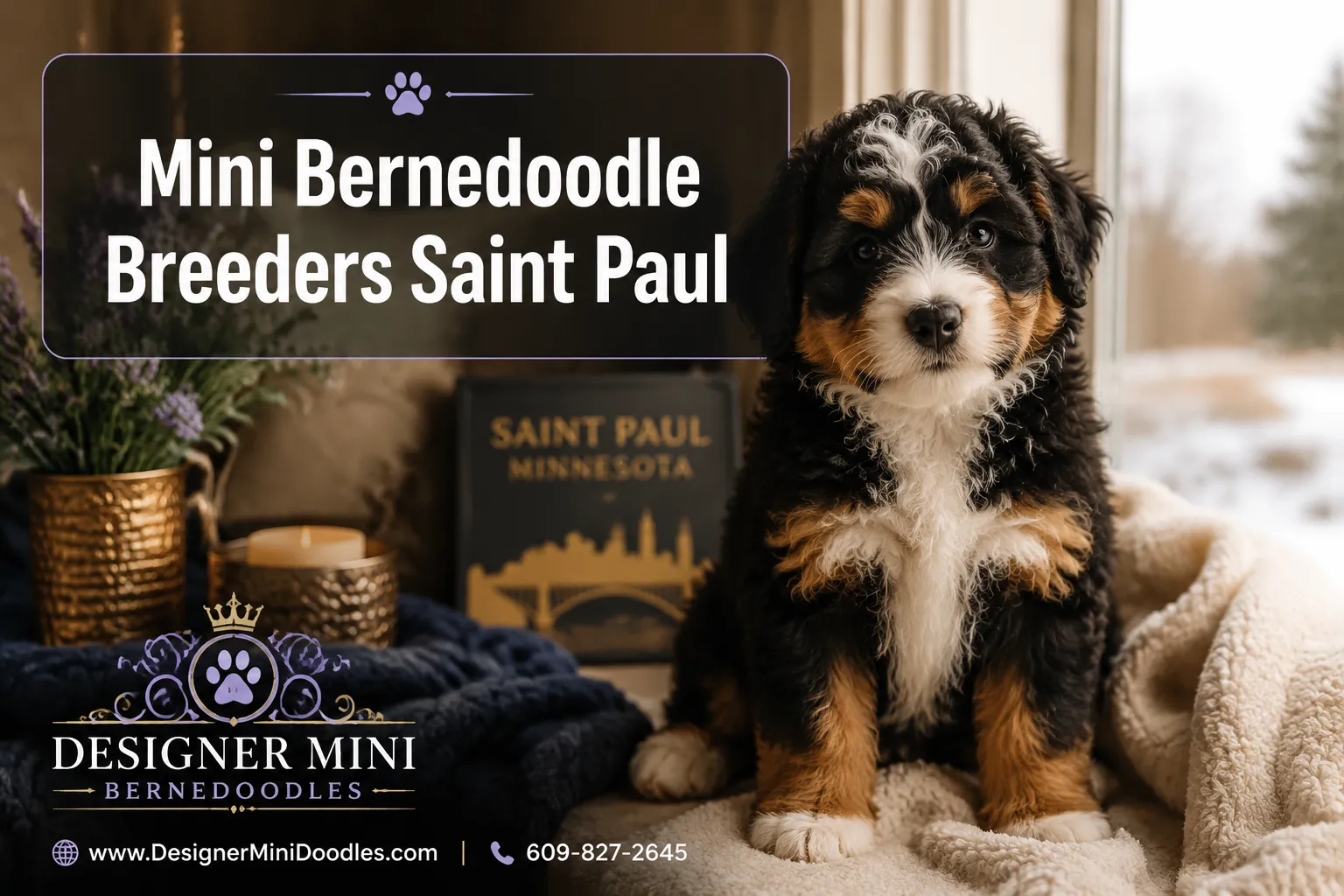 mini bernedoodle breeders Saint Paul