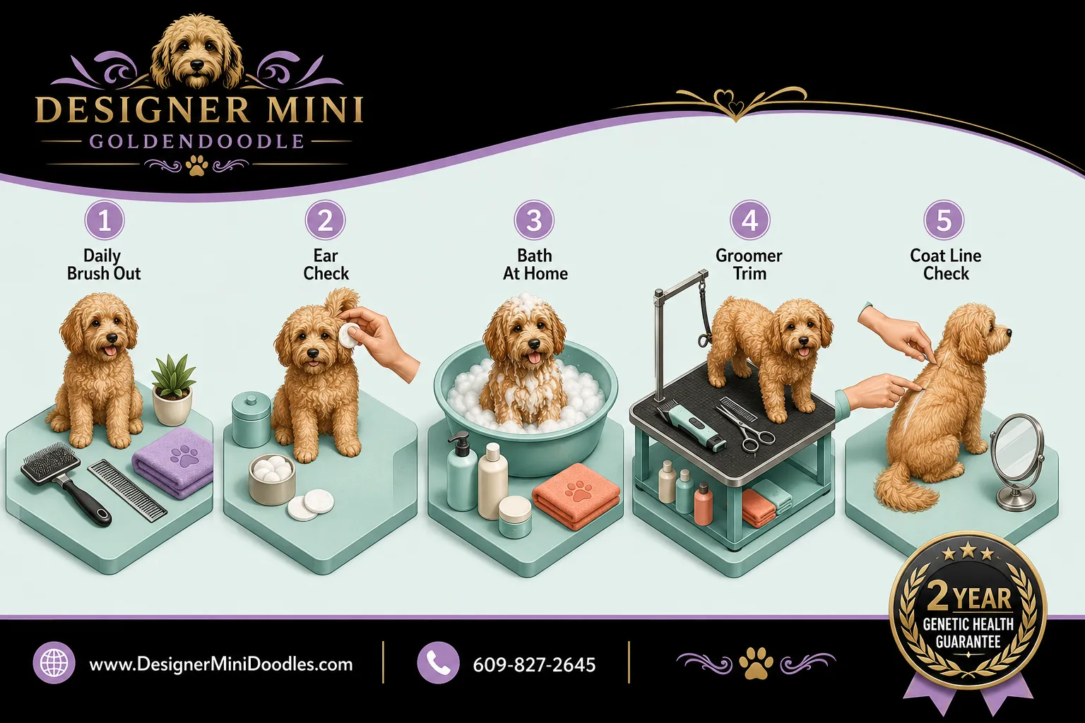 Do mini Goldendoodles shed, and what does grooming cost?