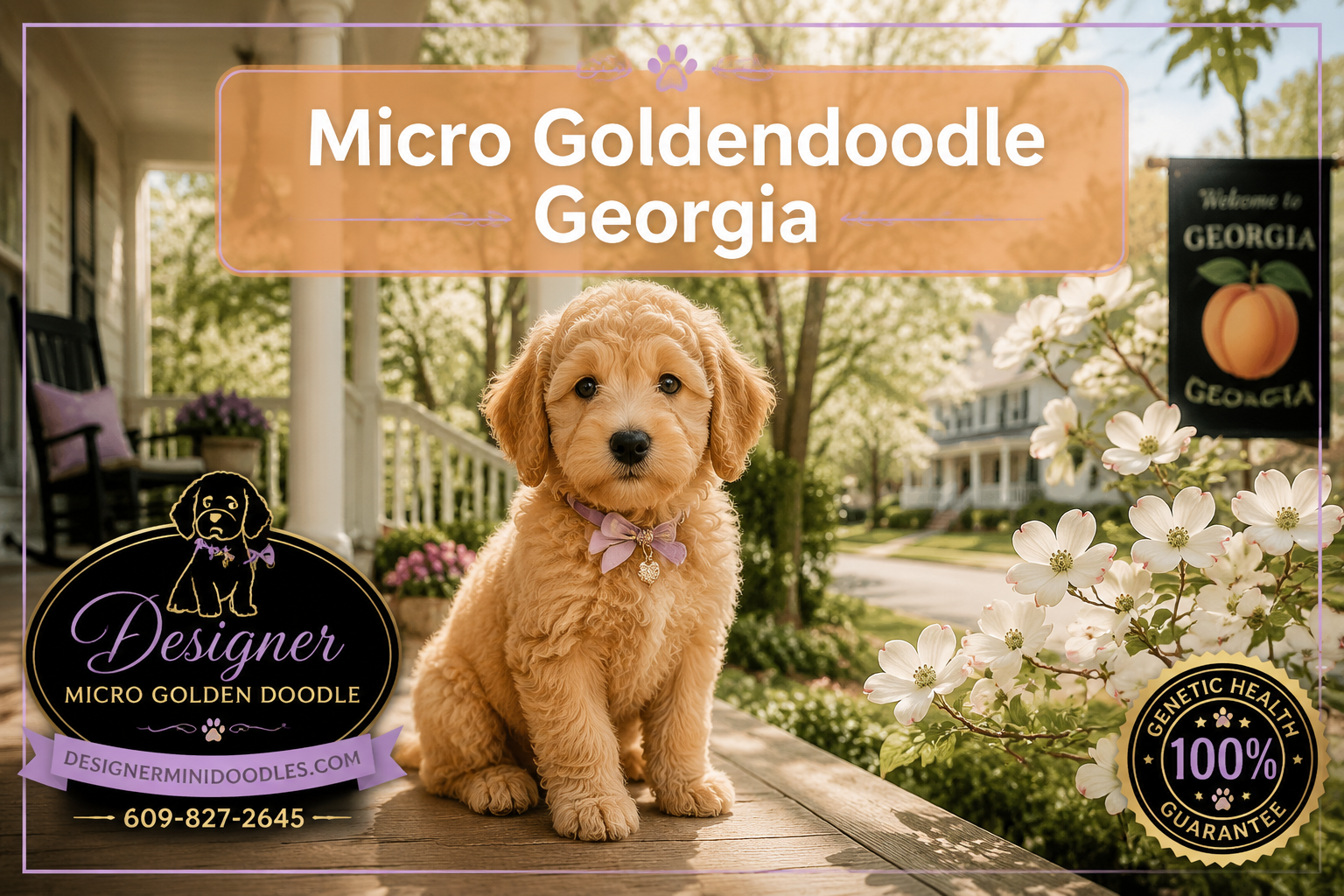 micro golden doodle Georgia