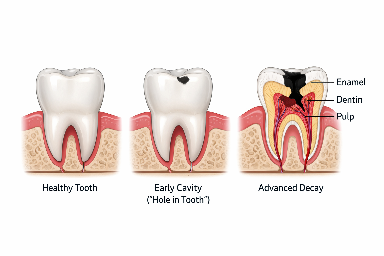 Hole in Tooth: Causes, Treatments & Prevention in Dallas 2026