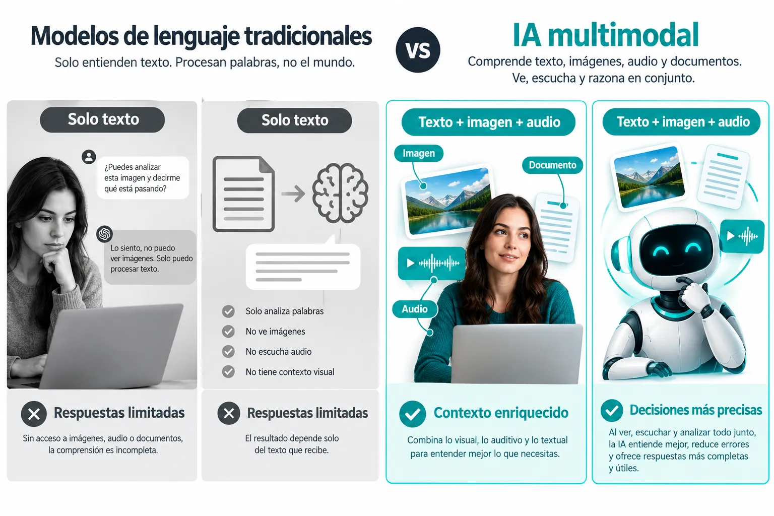 2. IA Multimodal Integrada en Procesos Críticos de Negocio