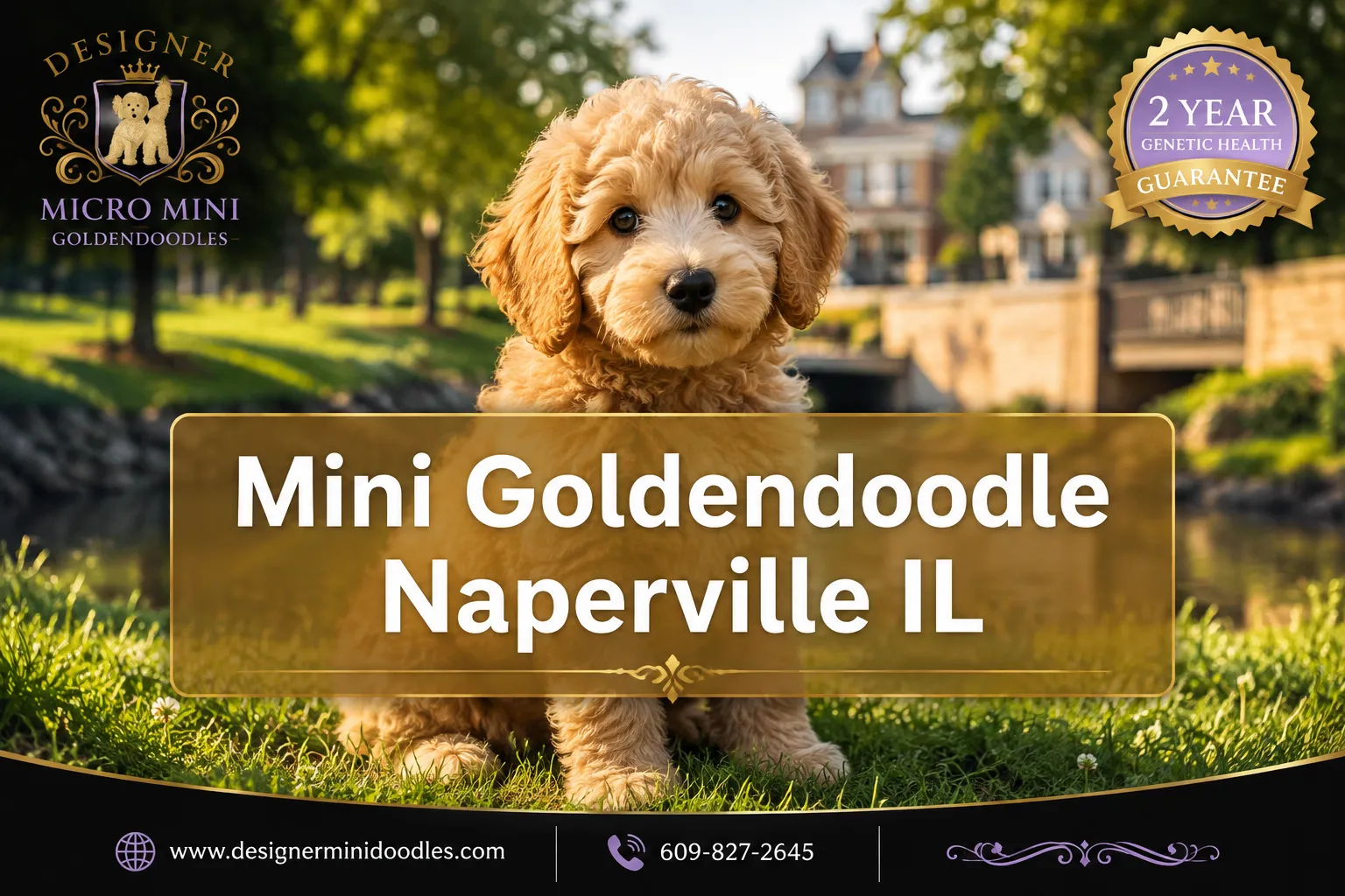 mini goldendoodle Naperville Illinois