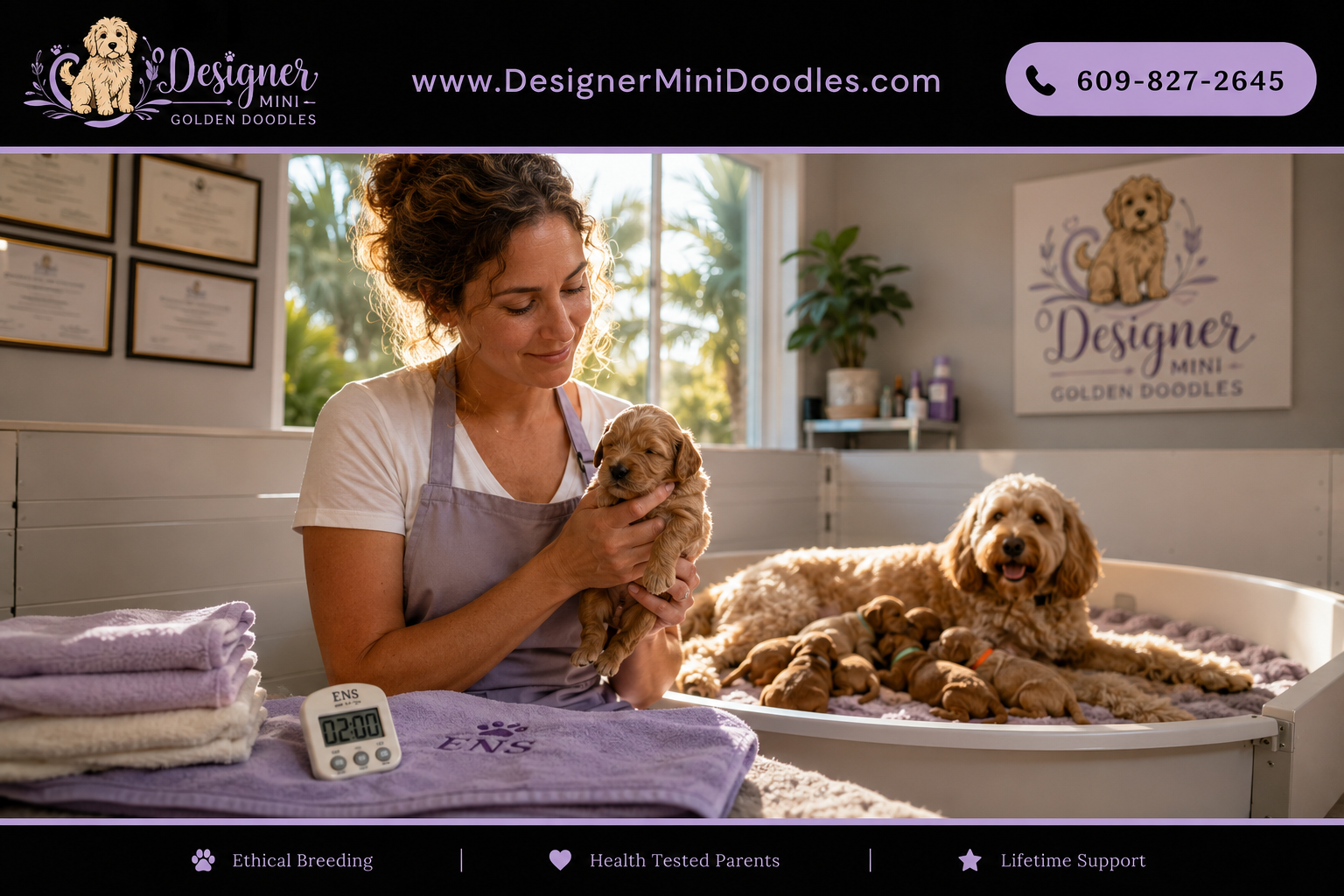mini golden doodle Orlando