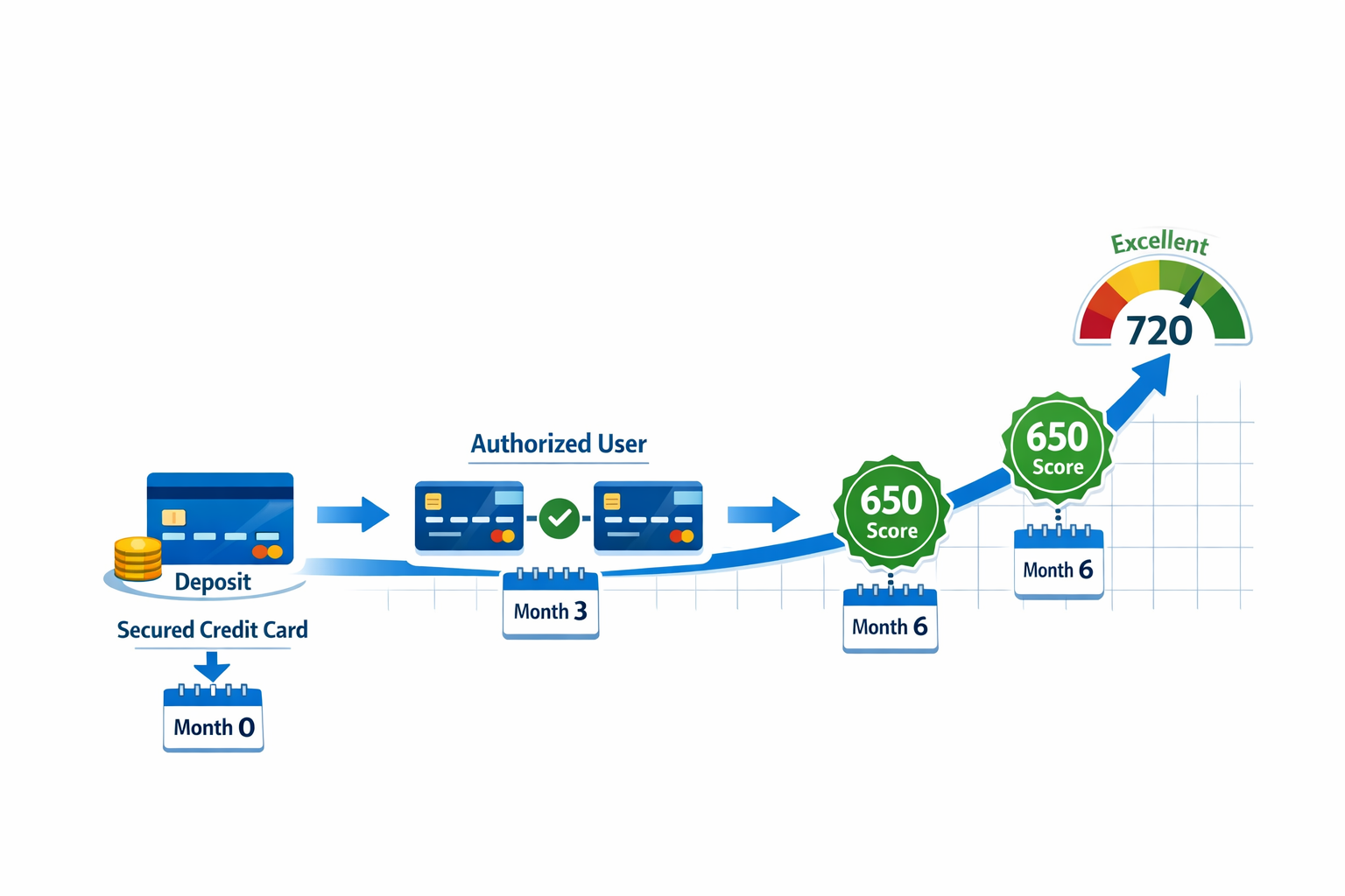 Cover Image (top of article) 3:2 horizontal. Description: A split image showing a credit card on one side and a debit card on the other, wit