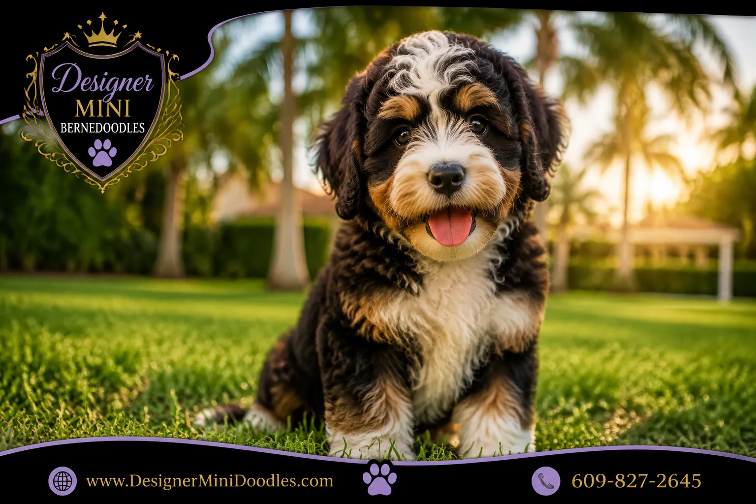 mini bernedoodles Boca Raton