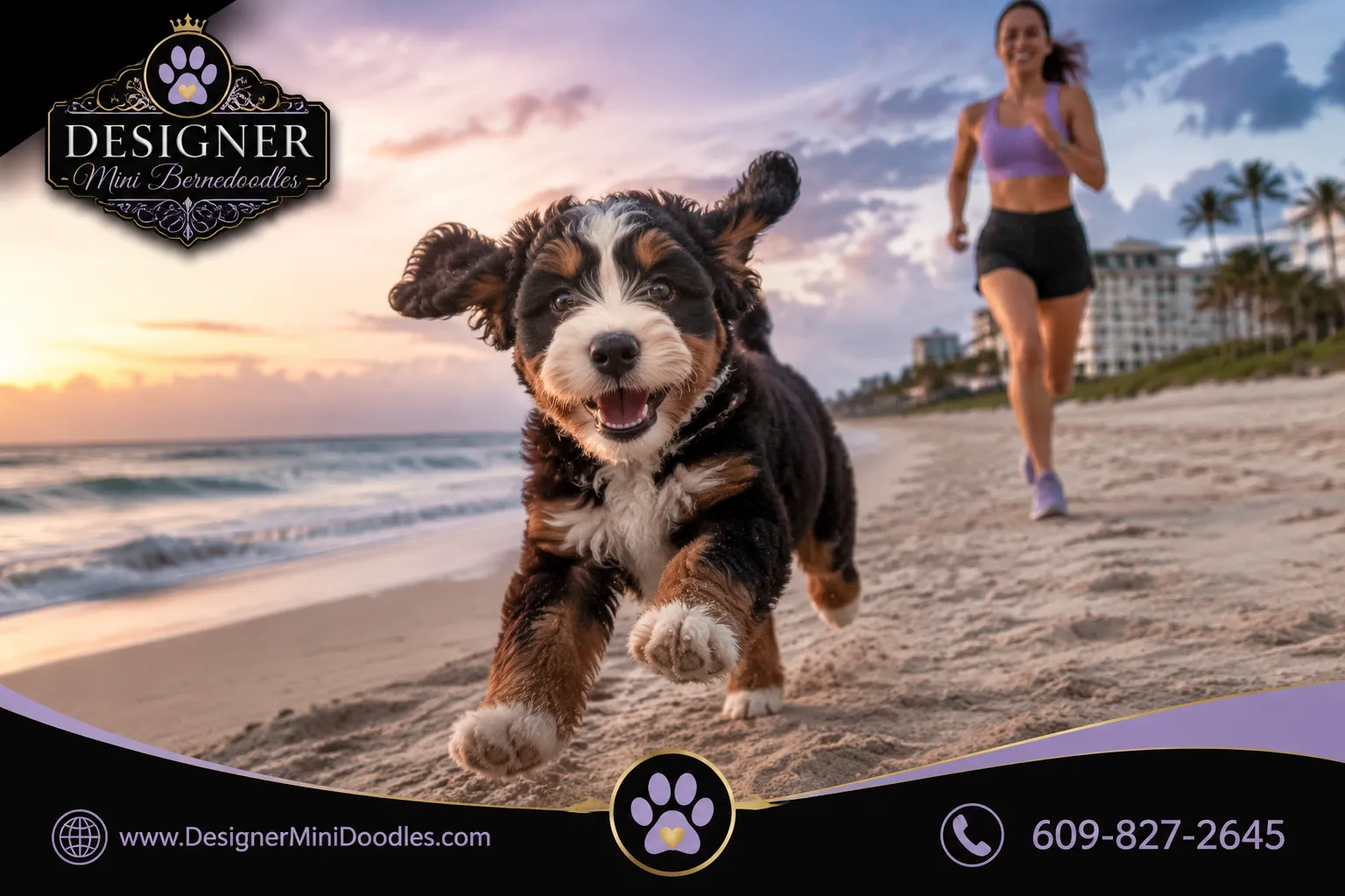 mini bernedoodles Boca Raton