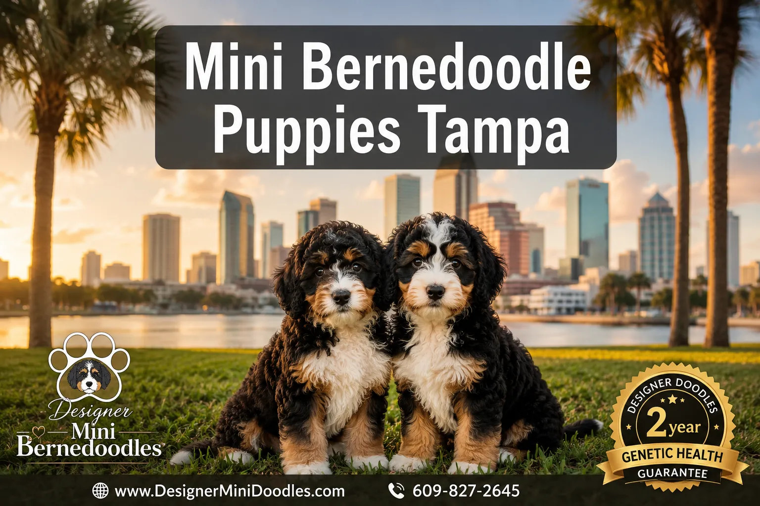 mini bernedoodle puppies Tampa