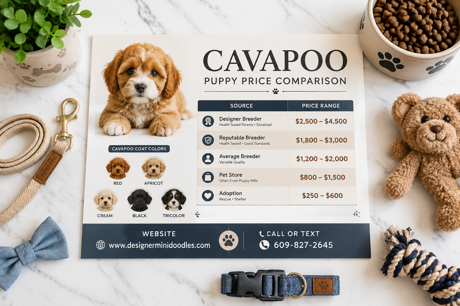 cavapoo pricing