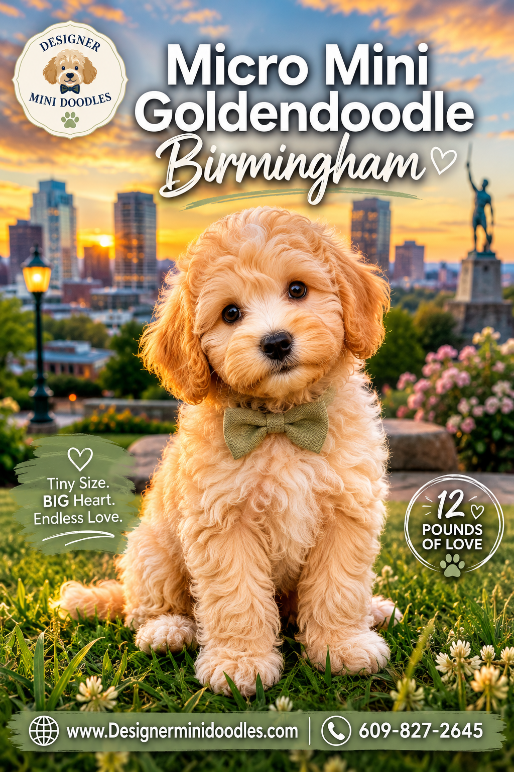 micro mini goldendoodle Birmingham
