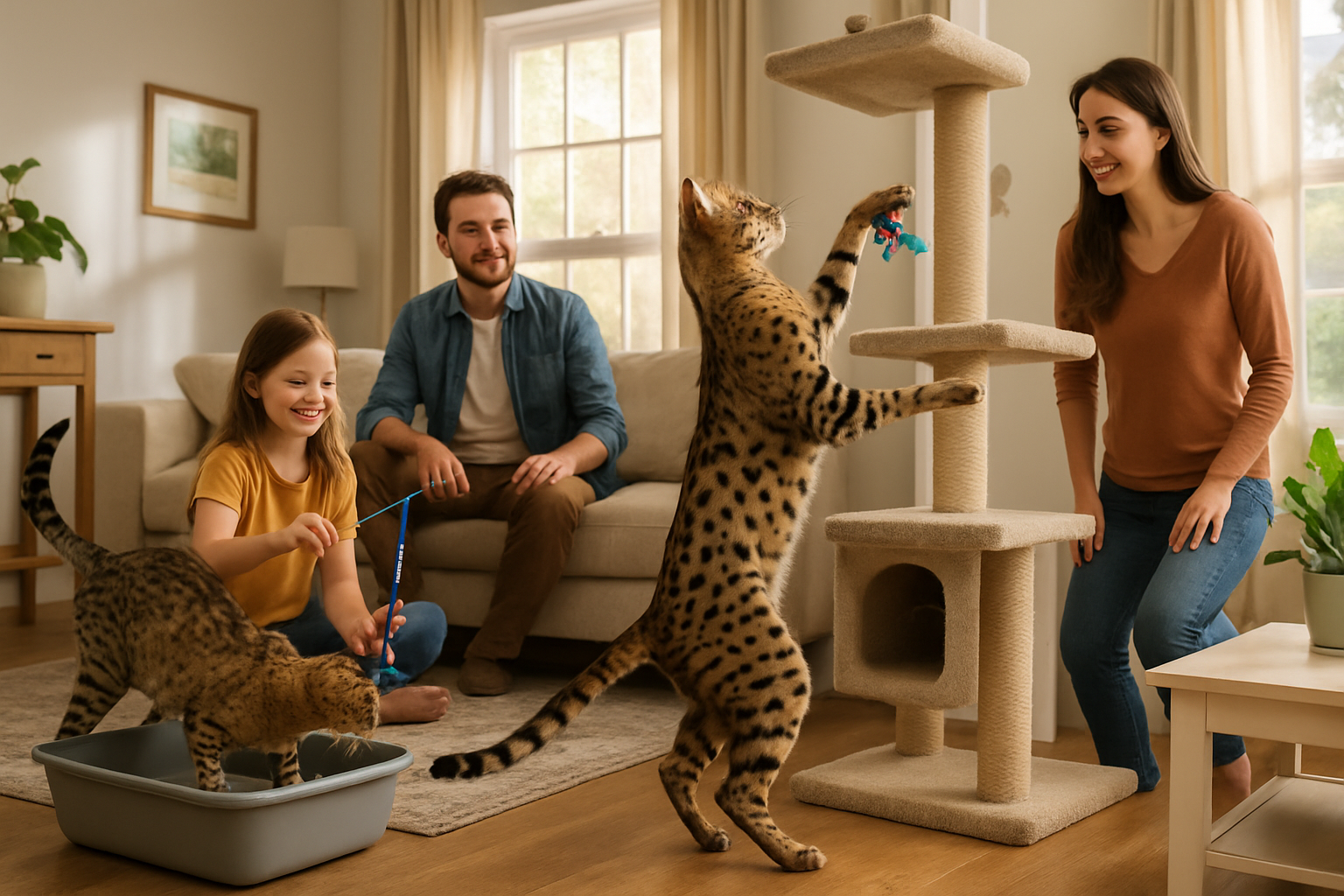 HPF1 Savannah kittens for sale