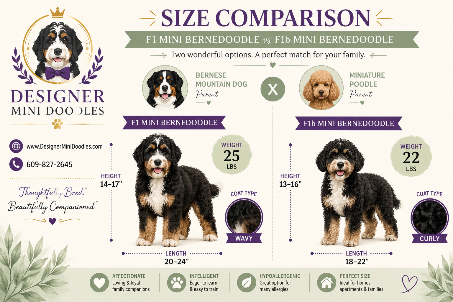 How Much Does a Mini Bernedoodle Puppy Cost in Florida?