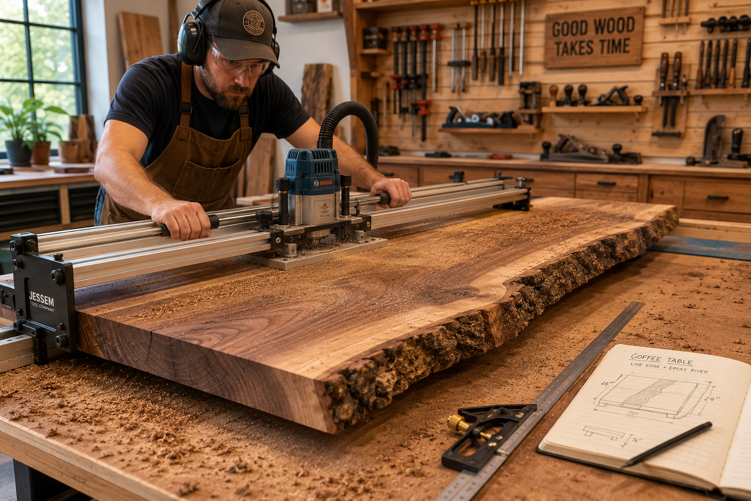 Flattening and Squaring the Slab