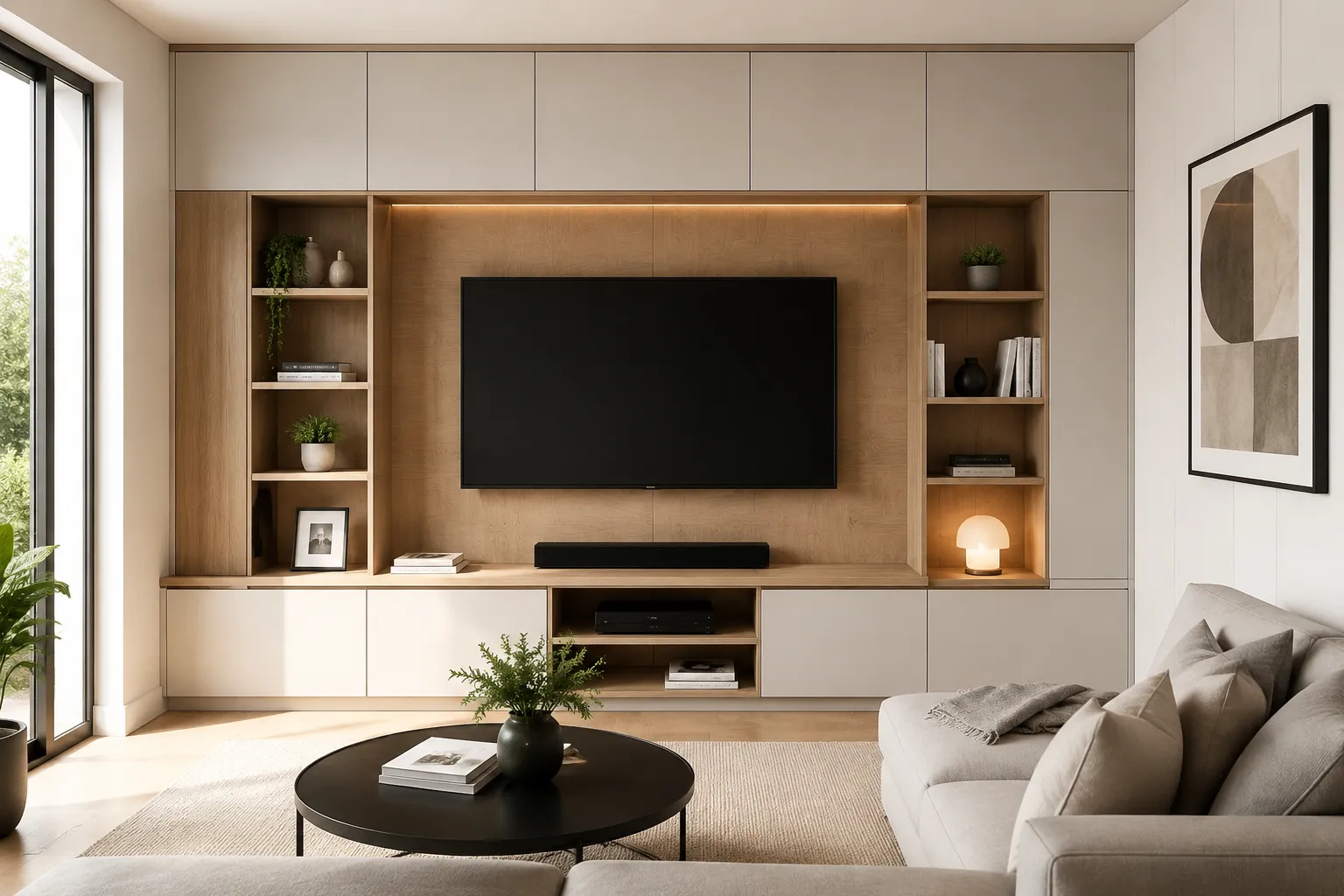 Designing Functional Built-In Media Walls for Small Homes