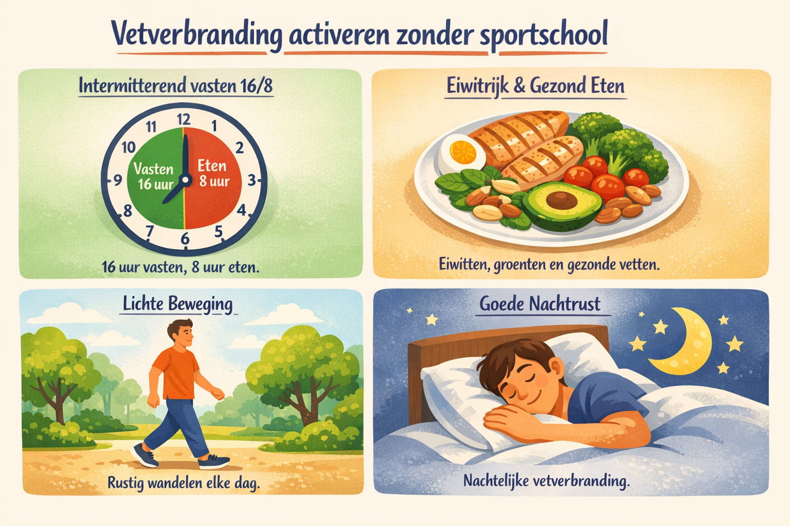 CRITICAL: ALL text, labels, headlines, annotations, and overlays in this image MUST be written in DUTCH. Do NOT use any English text. Every