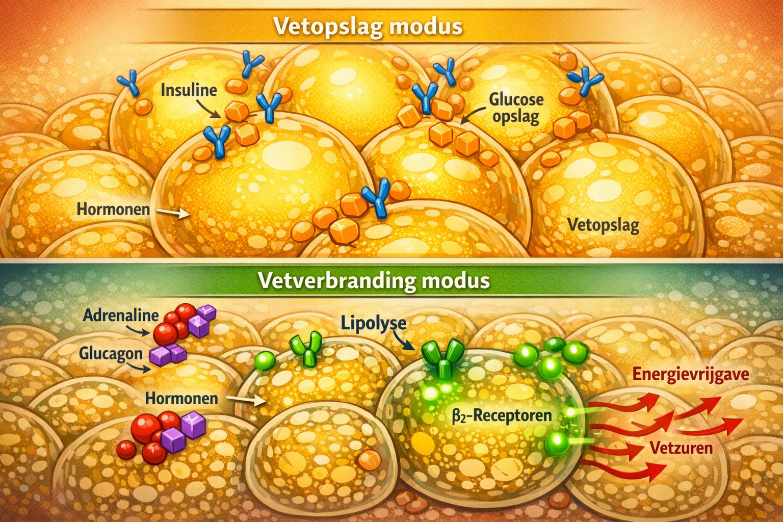 CRITICAL: ALL text, labels, headlines, annotations, and overlays in this image MUST be written in DUTCH. Do NOT use any English text. Every