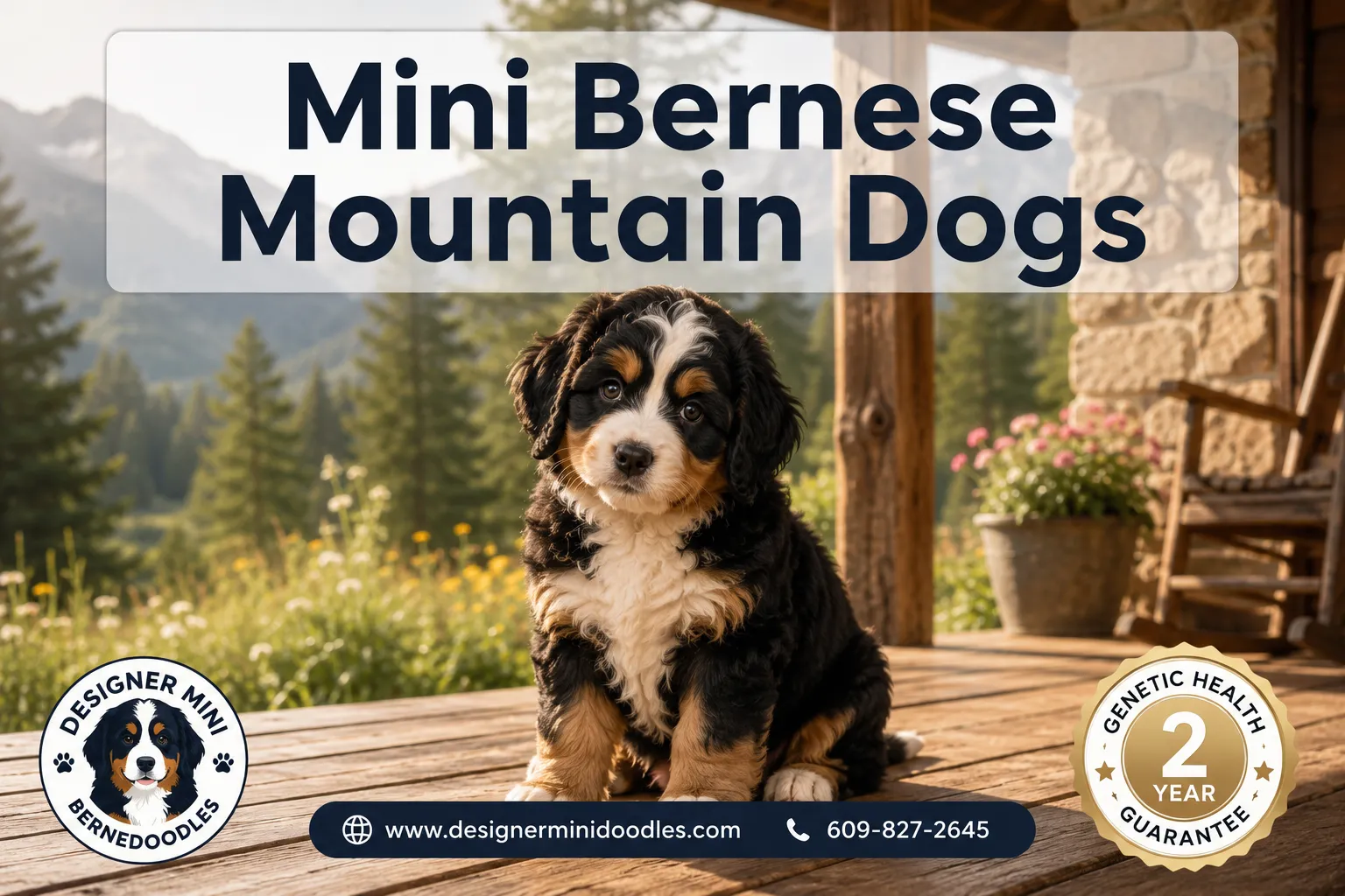 Mini Bernese Mountain Dogs for sale