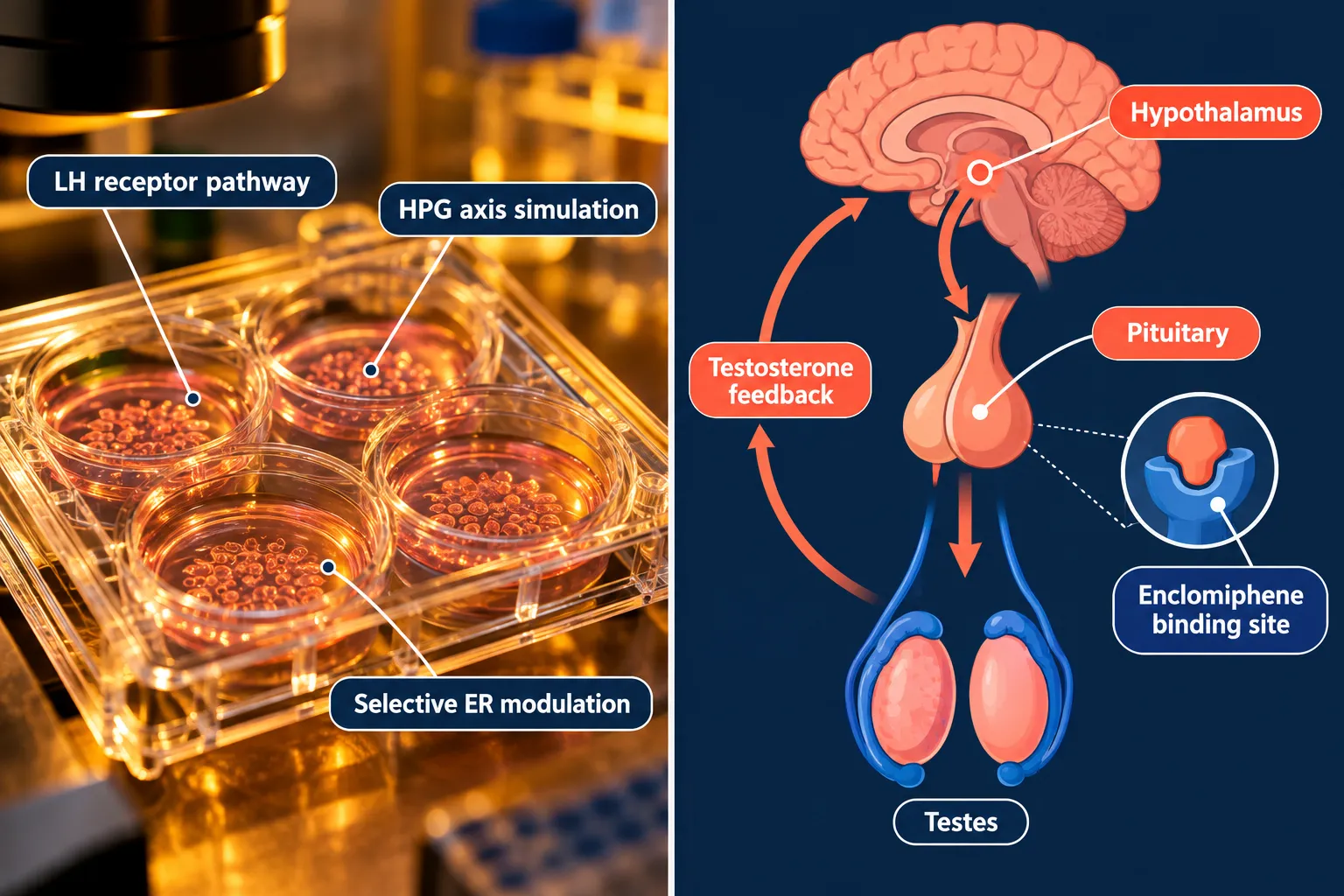 Applying Verified Materials in Hormone-Model Experiments