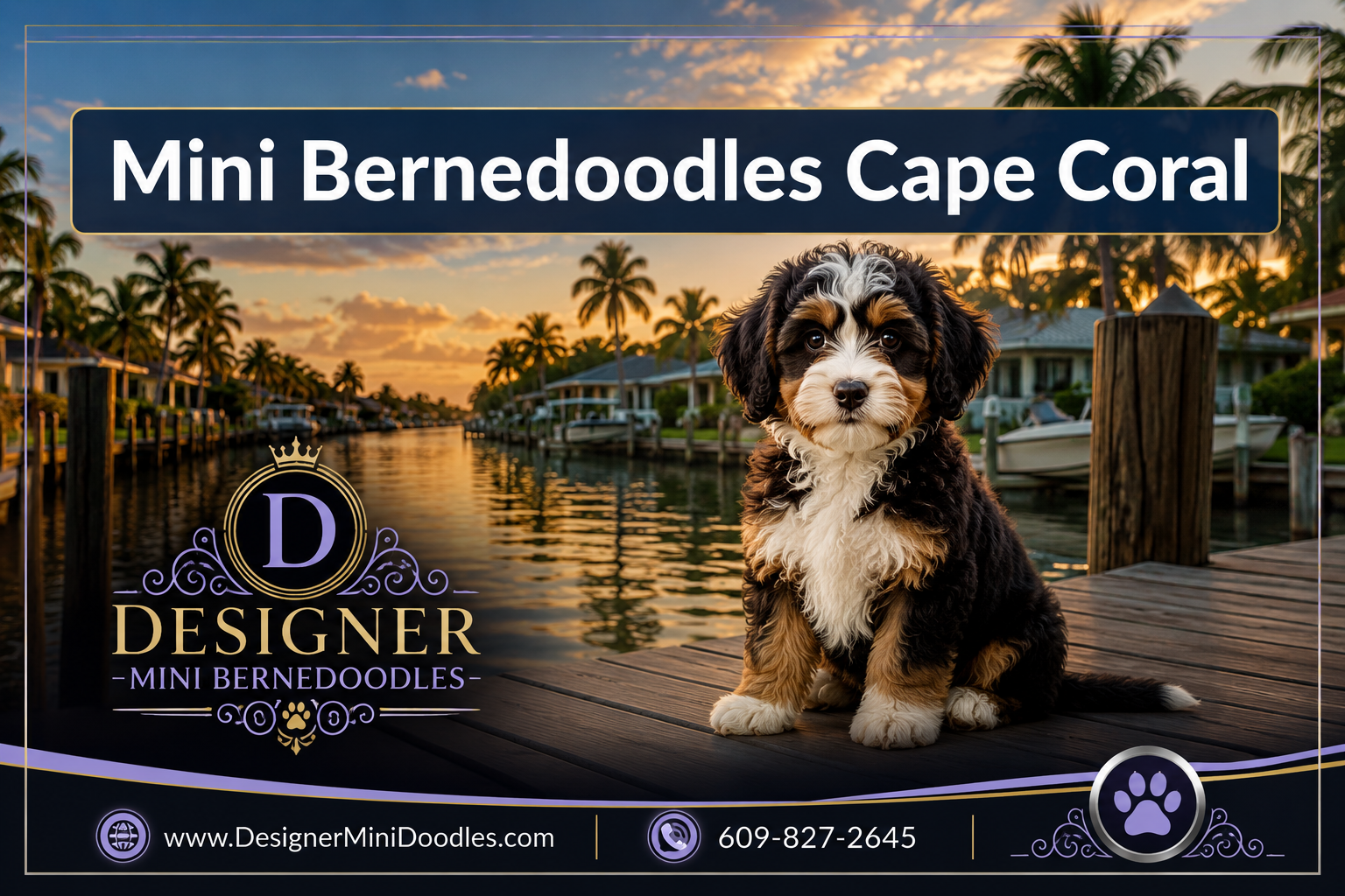 mini bernedoodles Cape coral