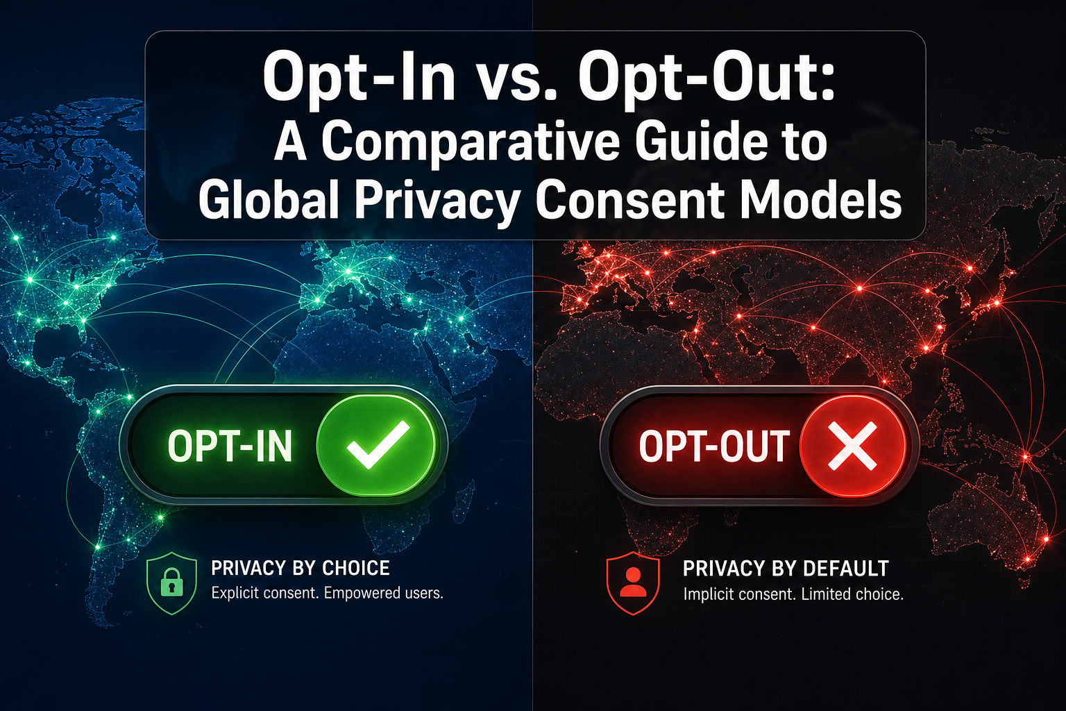 Opt-In vs. Opt-Out: A Comparative Guide to Global Privacy Consent Models