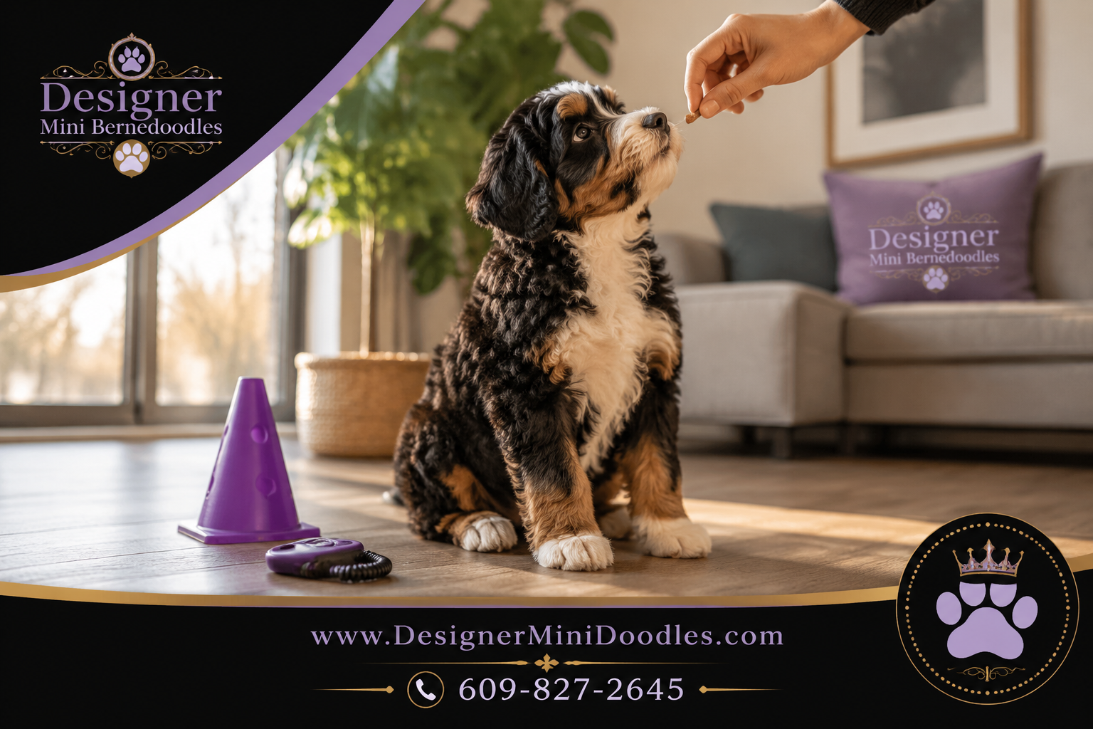 Mini Bernedoodle Training Difficulty and Exercise Needs
