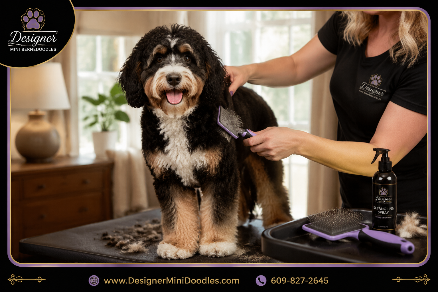 Common Scams When Buying Mini Bernedoodles Online