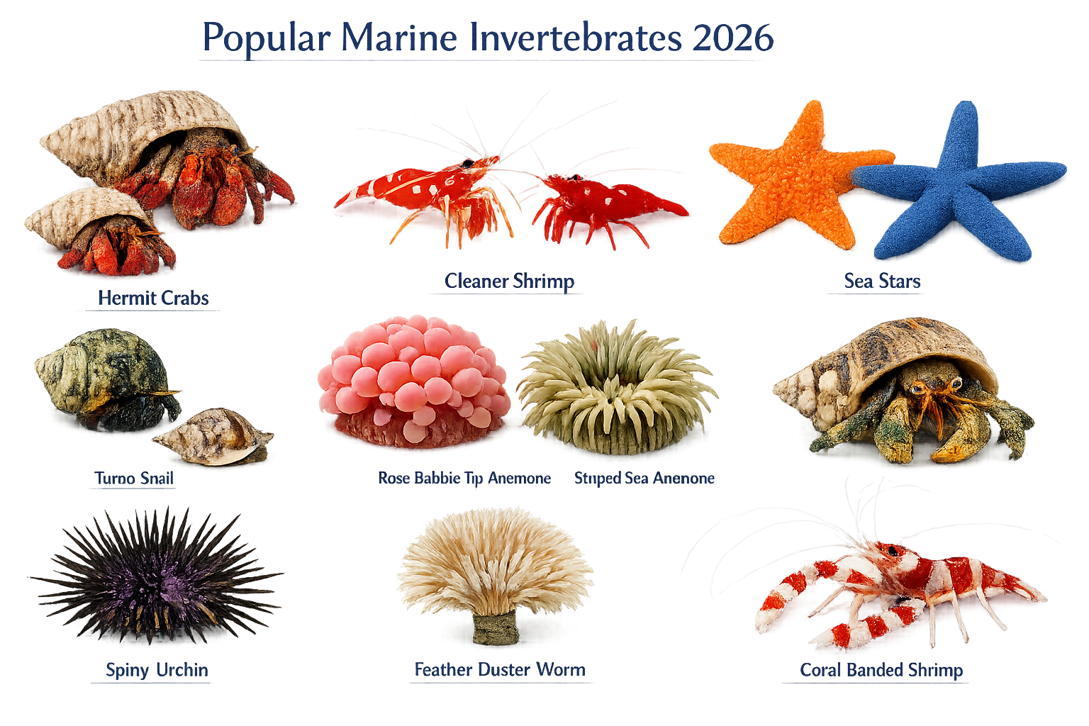Saltwater Inverts for Sale: Complete 2026 Care Guide