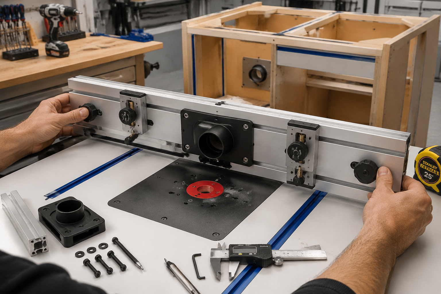 Router Lifts and Motor Mounting