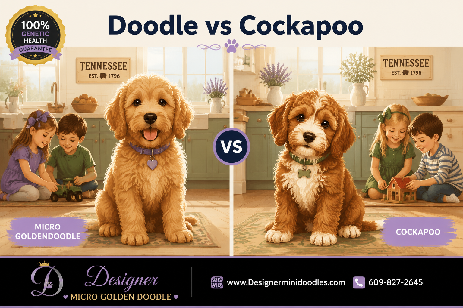 Micro Goldendoodle vs Cockapoo: Which Is Better?