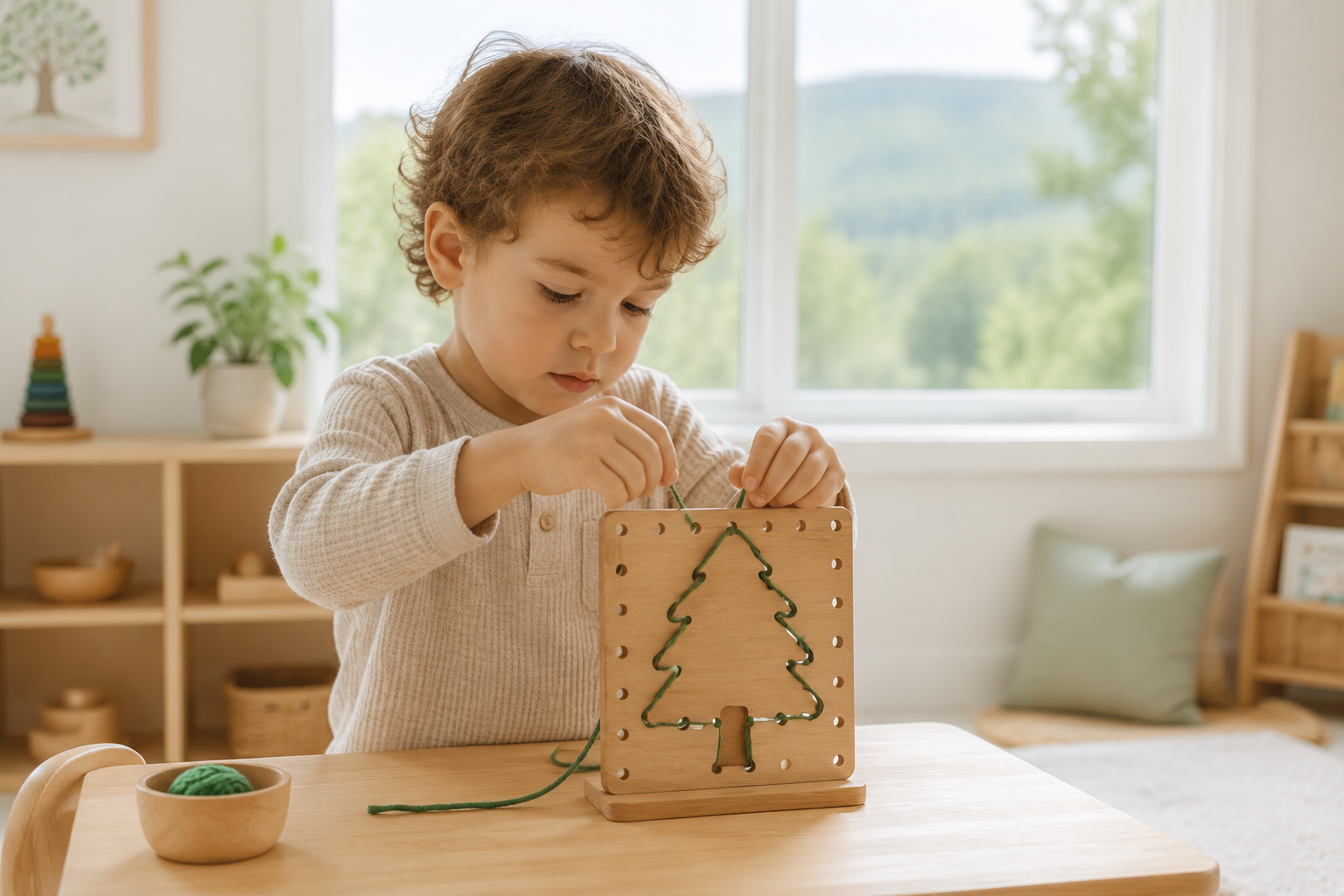 Designing and Crafting Montessori-Inspired Playthings for Child Development