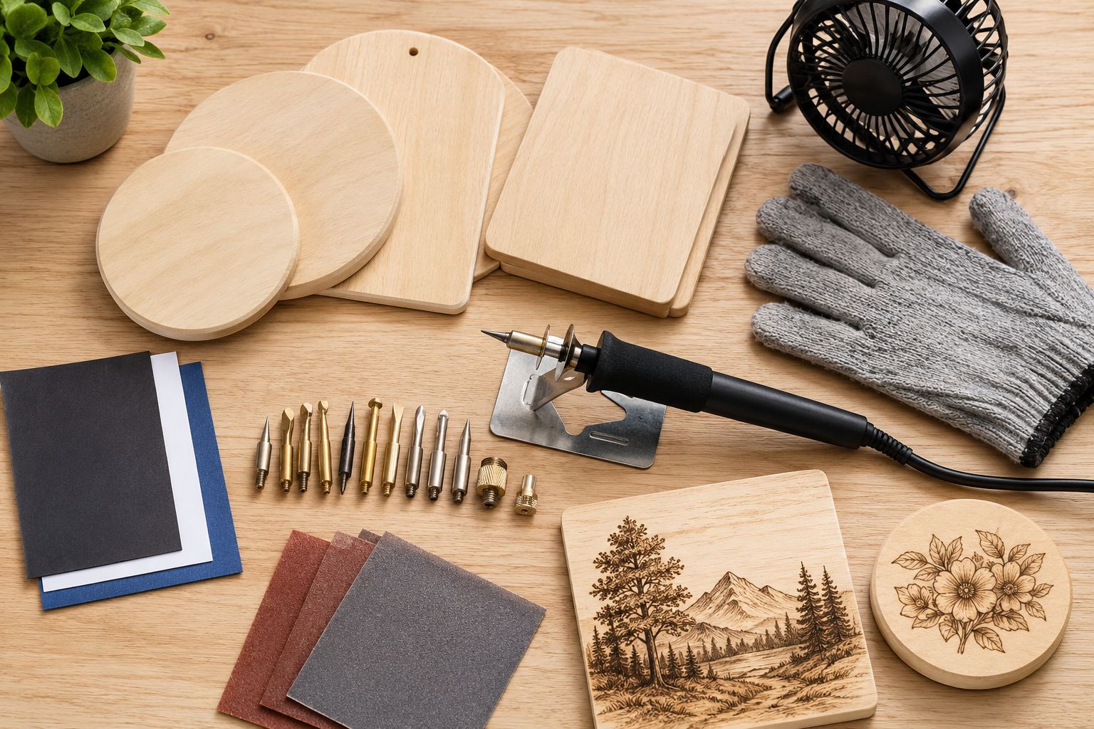 Getting Started with The Art of Pyrography on Wood: Essential Tools and Safety