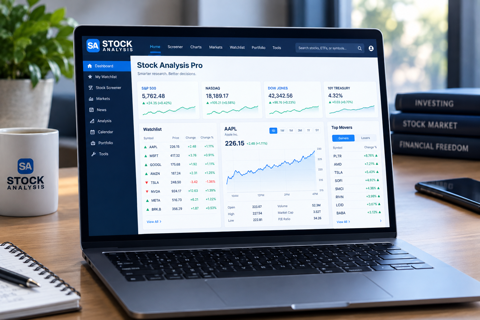 What is Stock Analysis Pro and who is it for?