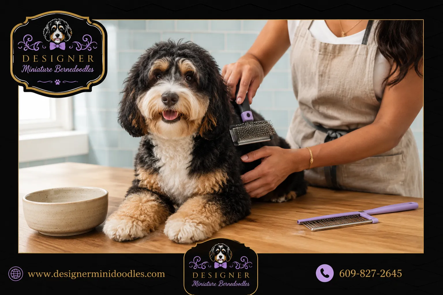 Miniature bernedoodle grooming requirements