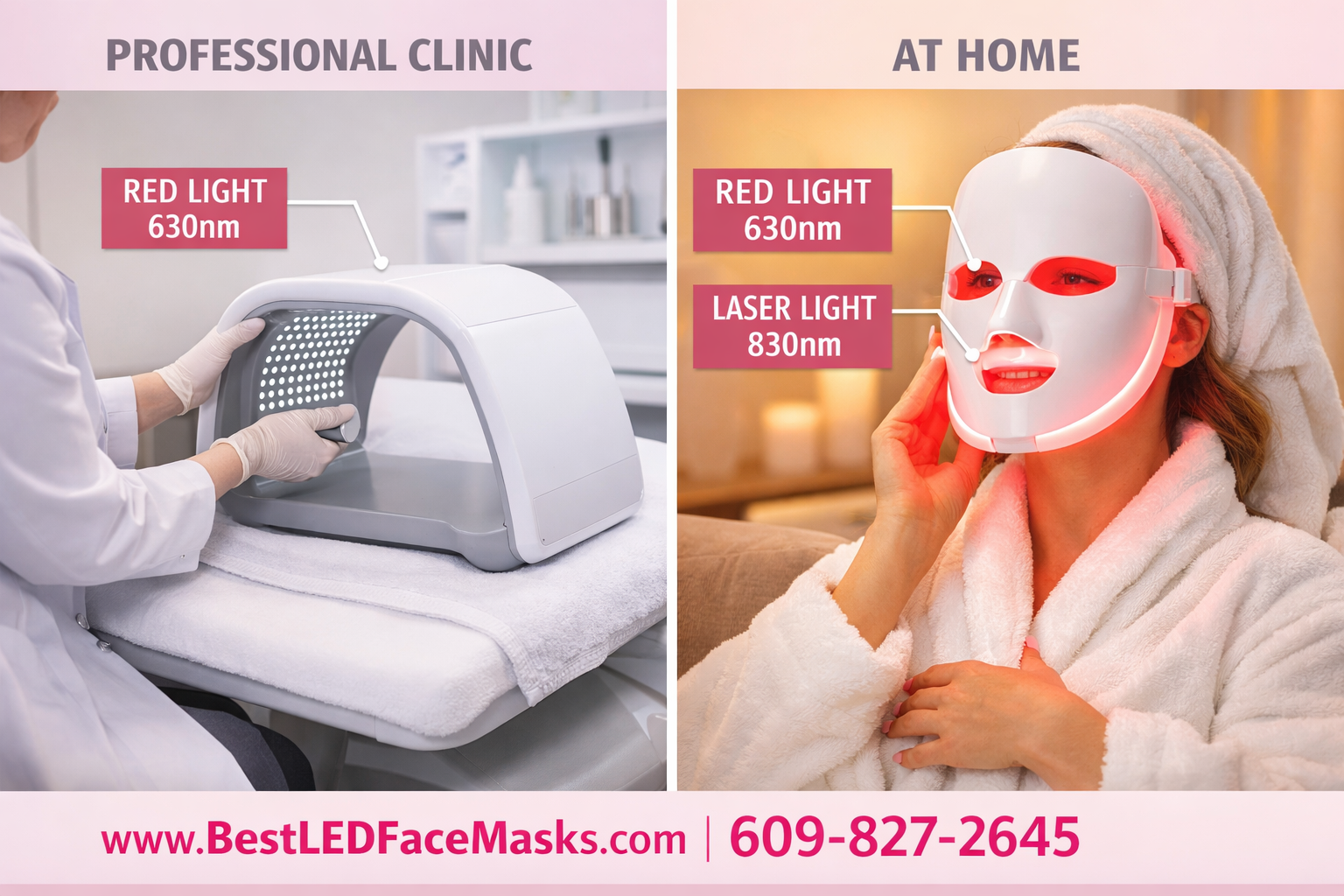 best professional led face mask for home use