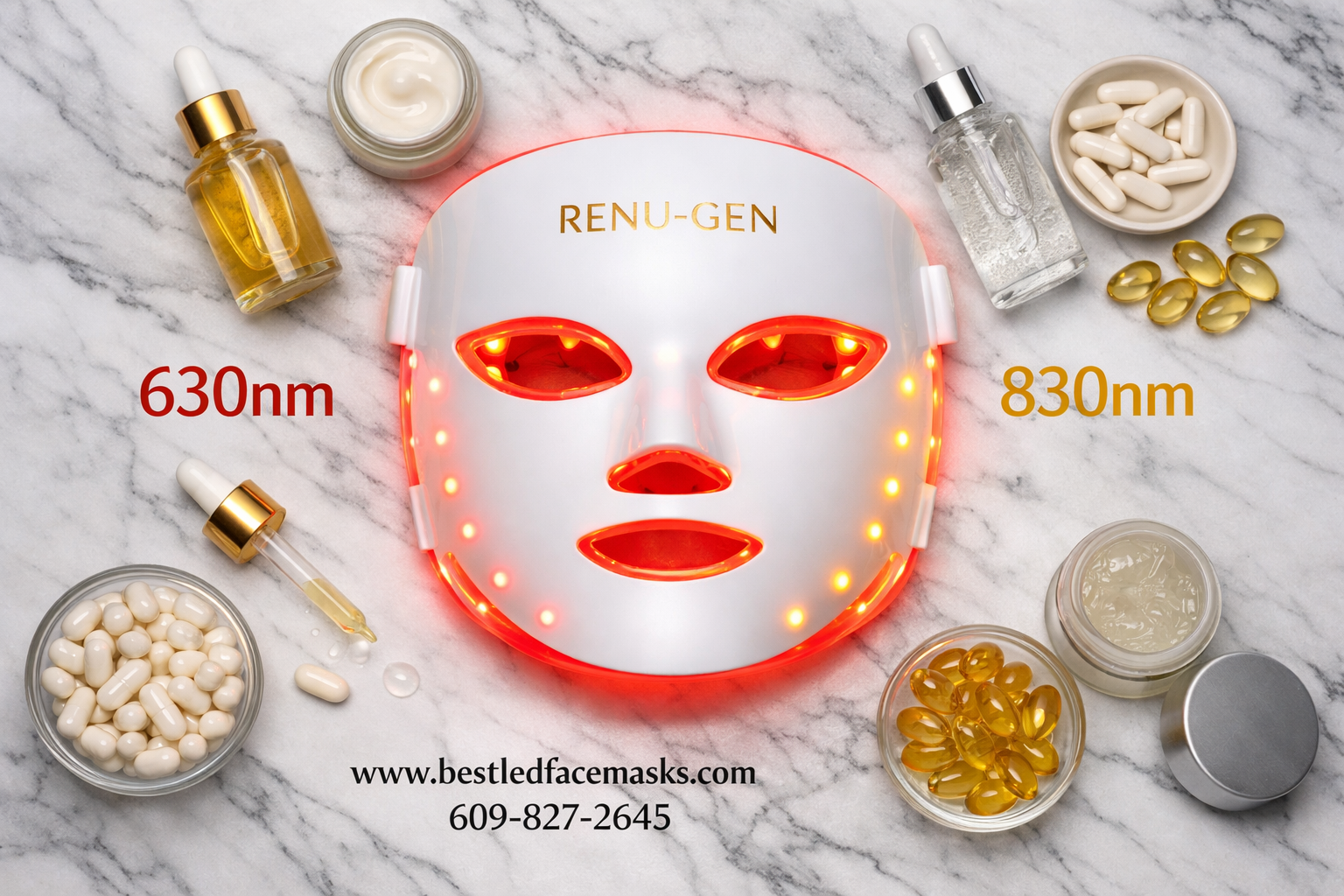 best professional LED face mask for home use