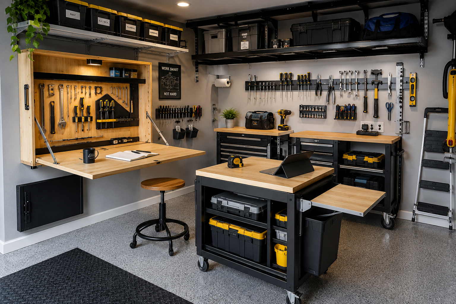 Space-Saving Solutions: Maximizing Every Inch in Your Small Workshop