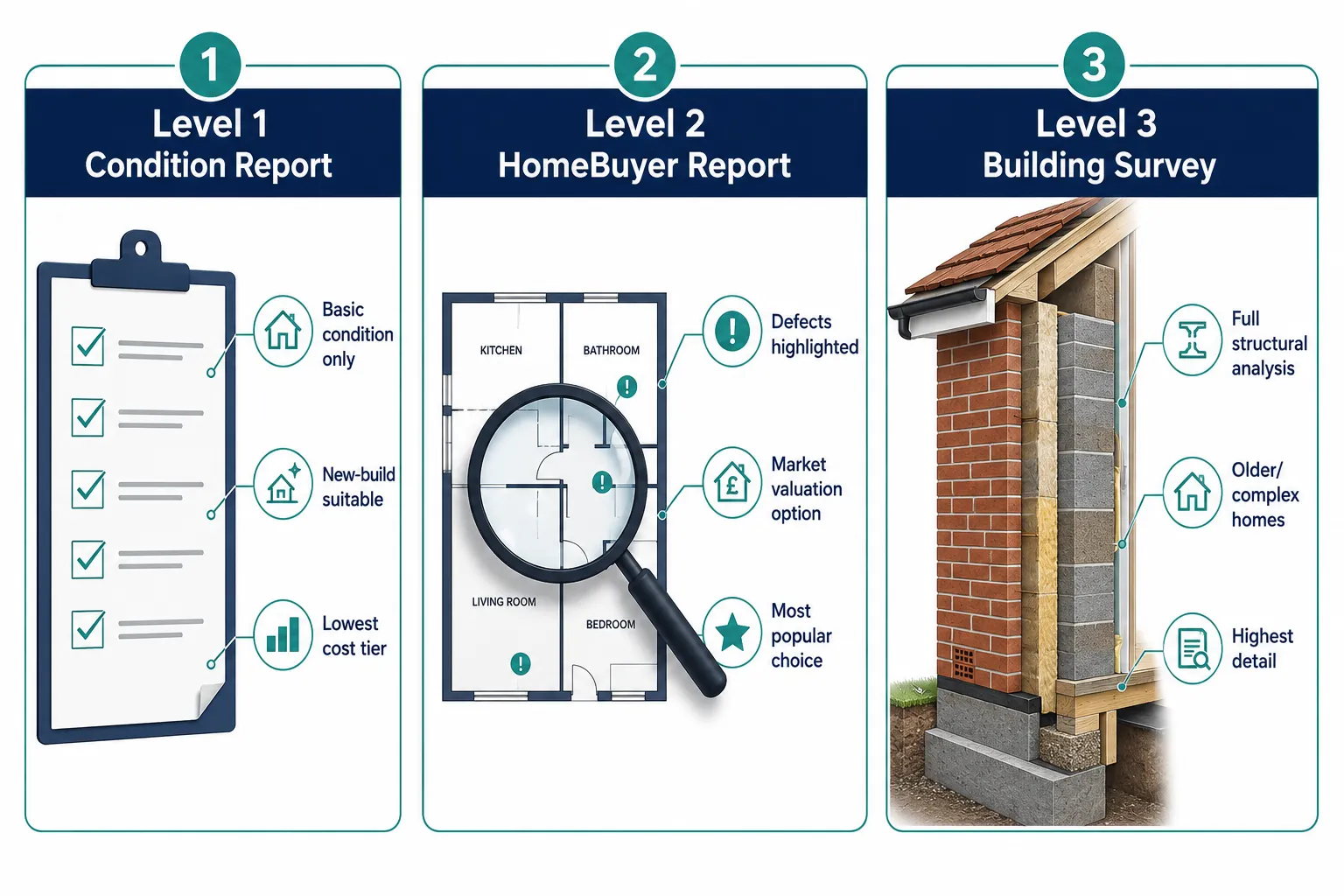 Understanding the Three RICS Survey Levels