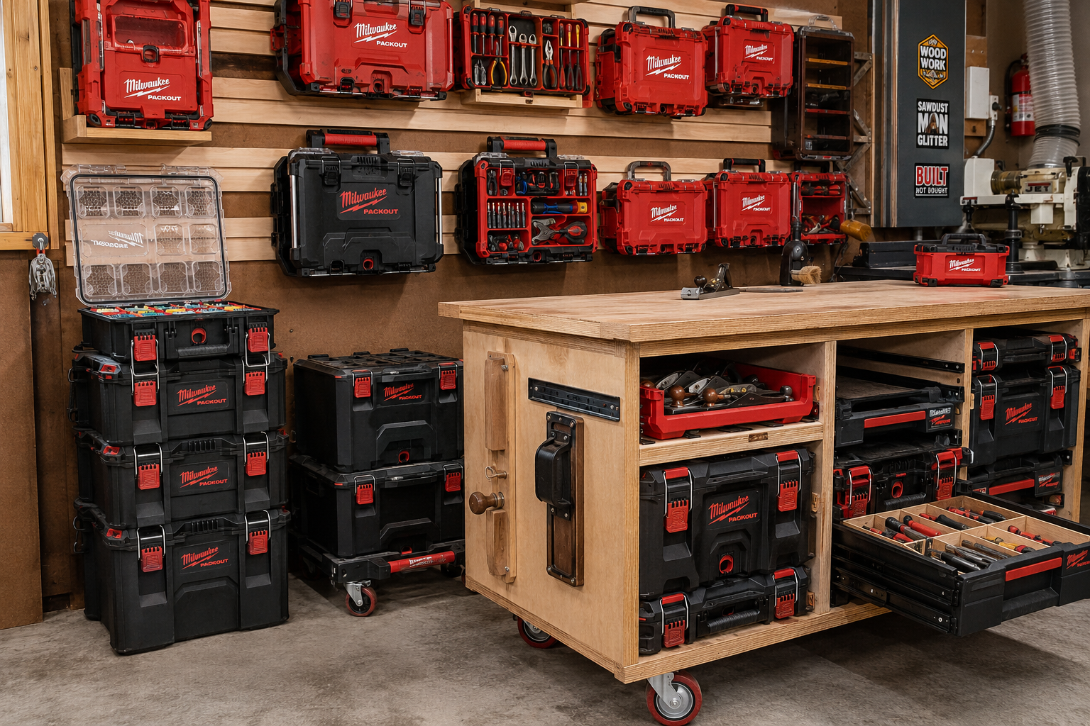 1. Mobile Workstations and Carts