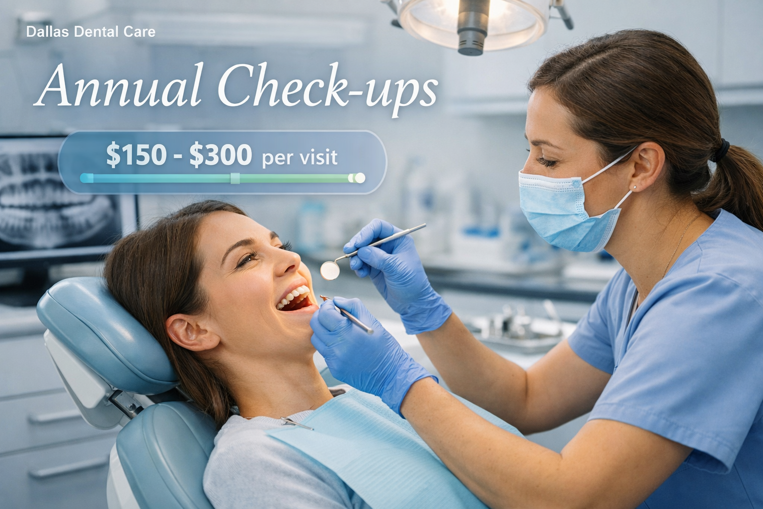 Detailed () image for the first H2 section, depicting a clean, and a dental professional (dentist or hygienist) is gently